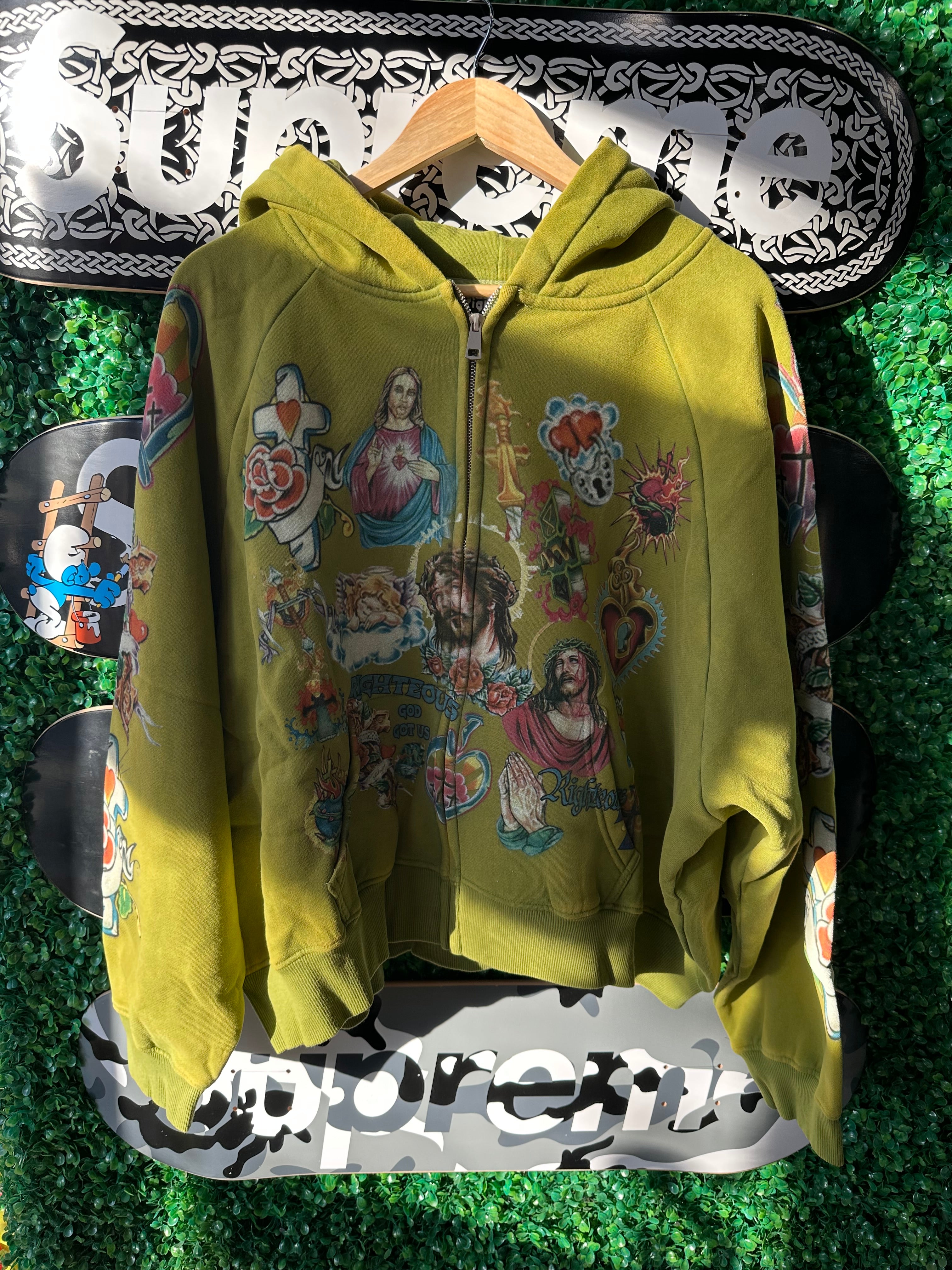 Righteous Zip Up “Green”