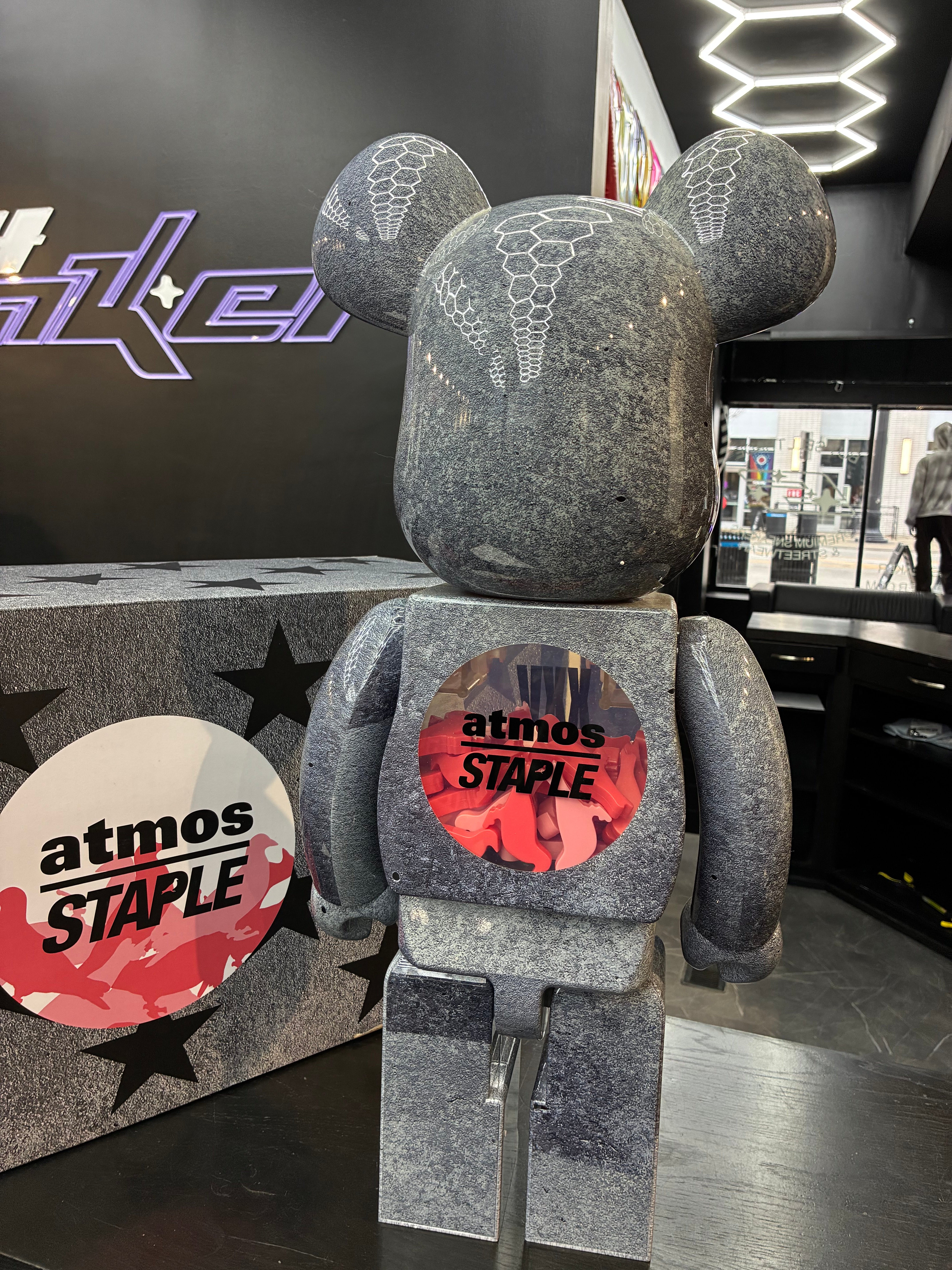 Bearbrick 1000% Staple Pigeon ATMOS 25th Anniversary