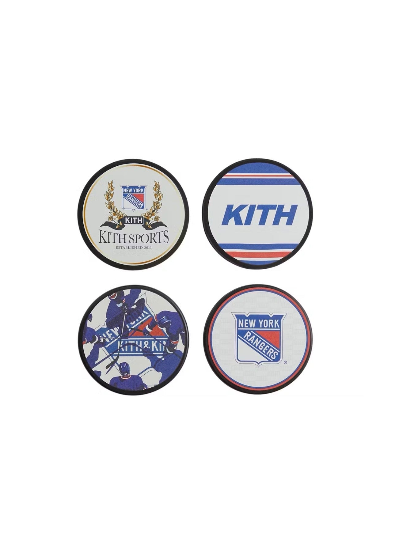 KITH Hockey Puck Coasters