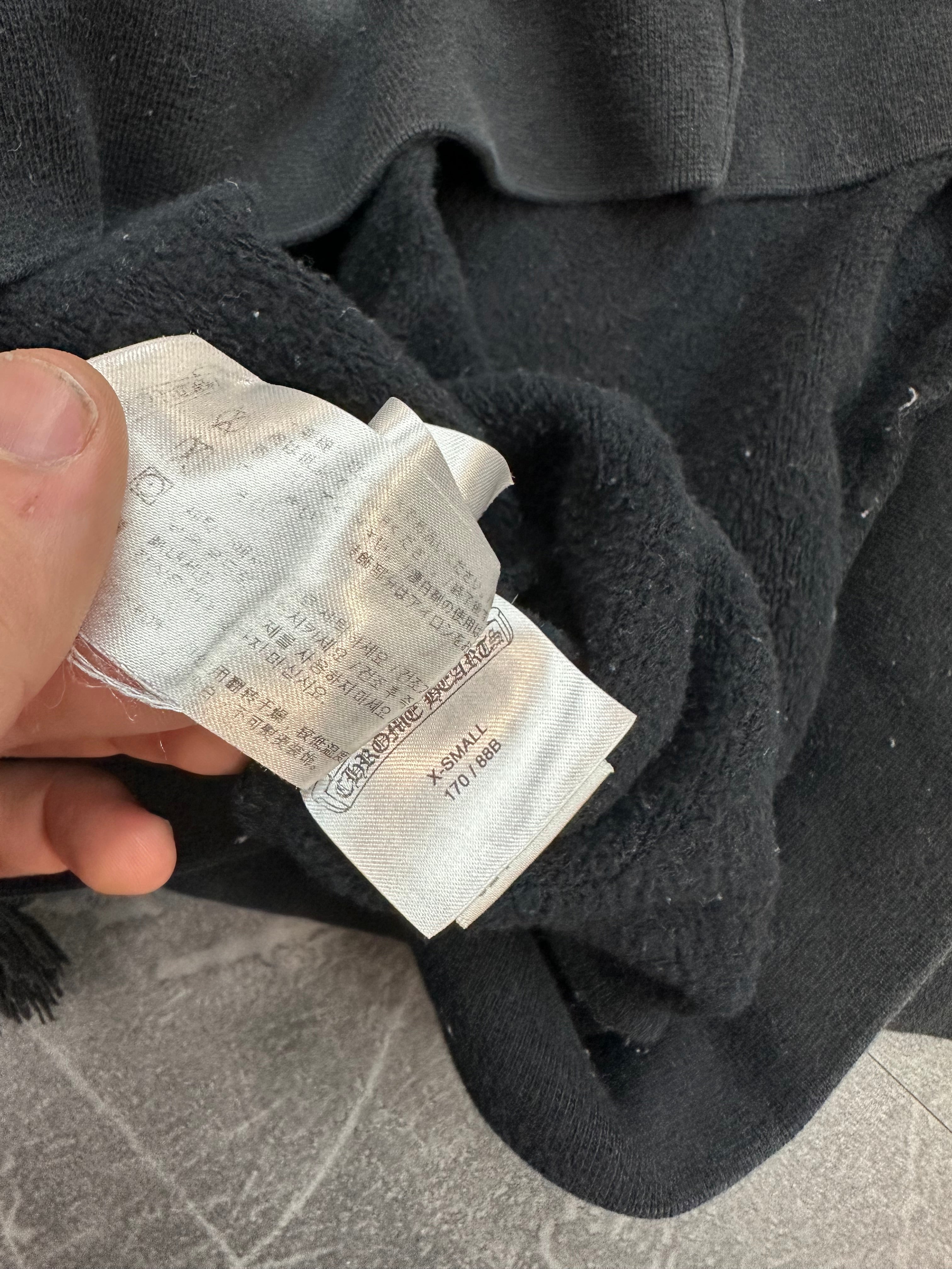 Chrome Hearts Online Exclusive Hoodie Black Yellow