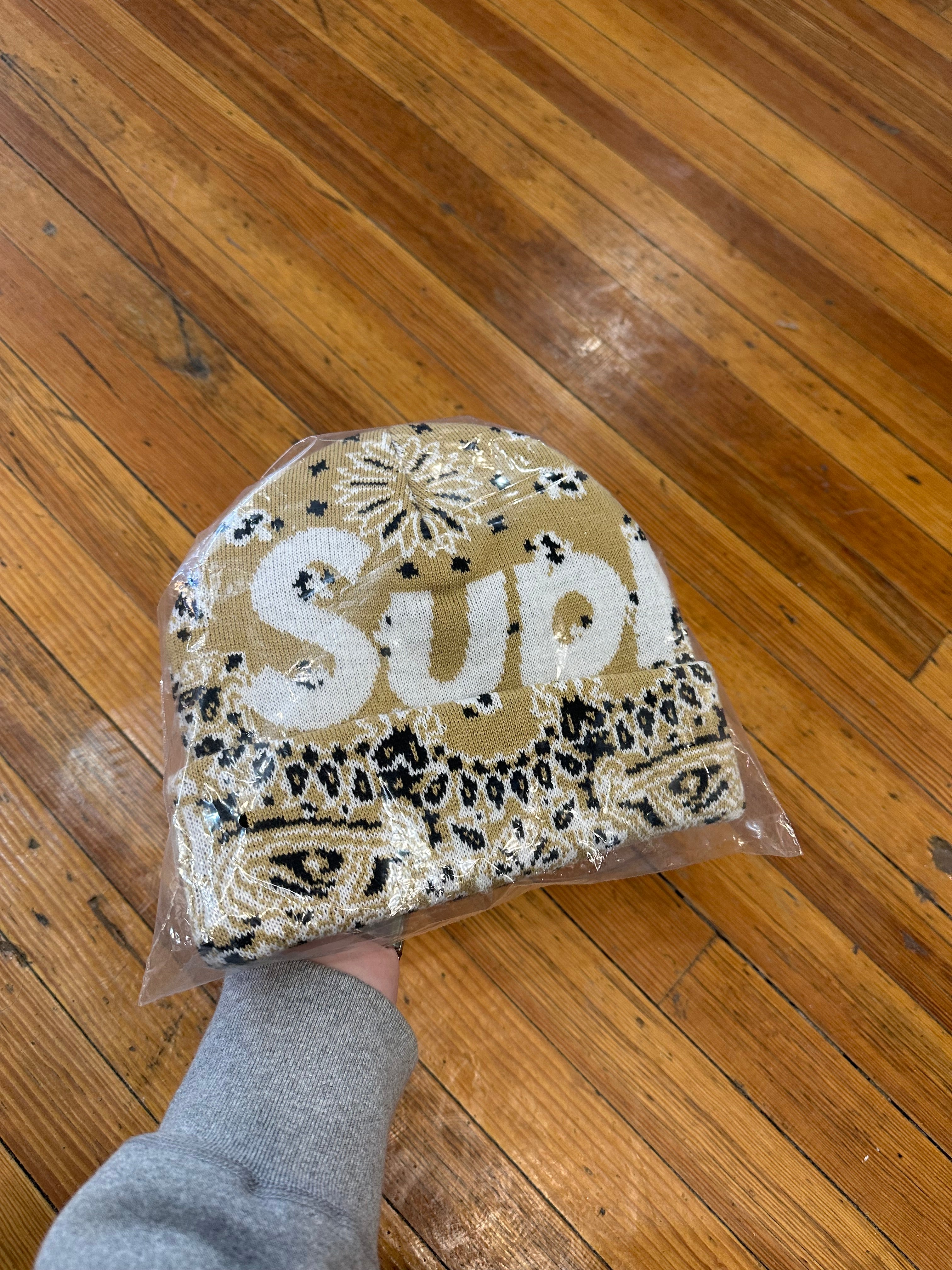 Supreme Beanie Bandana “Tan”