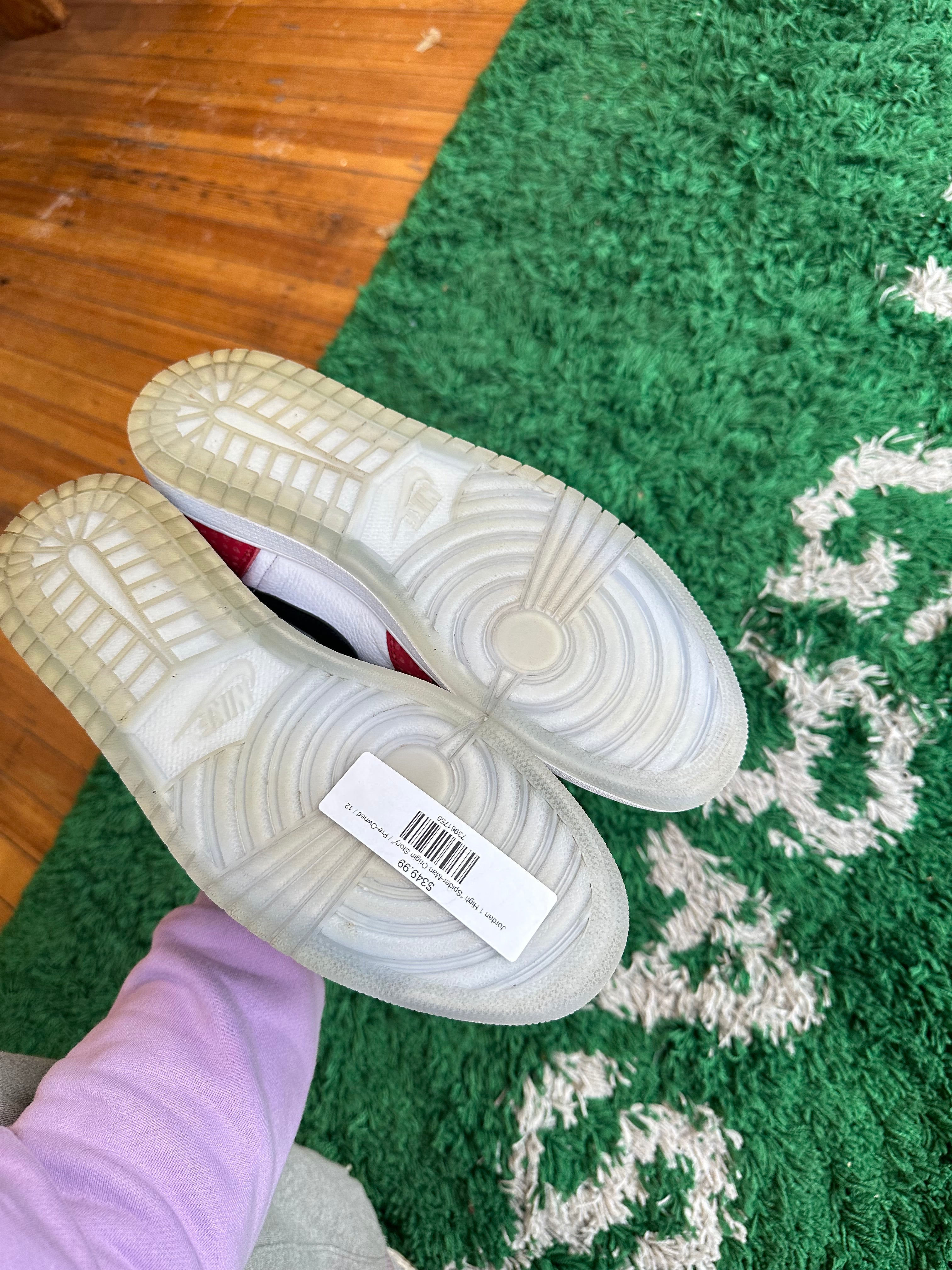 Jordan 1 High “Spider-Man Origin Story”