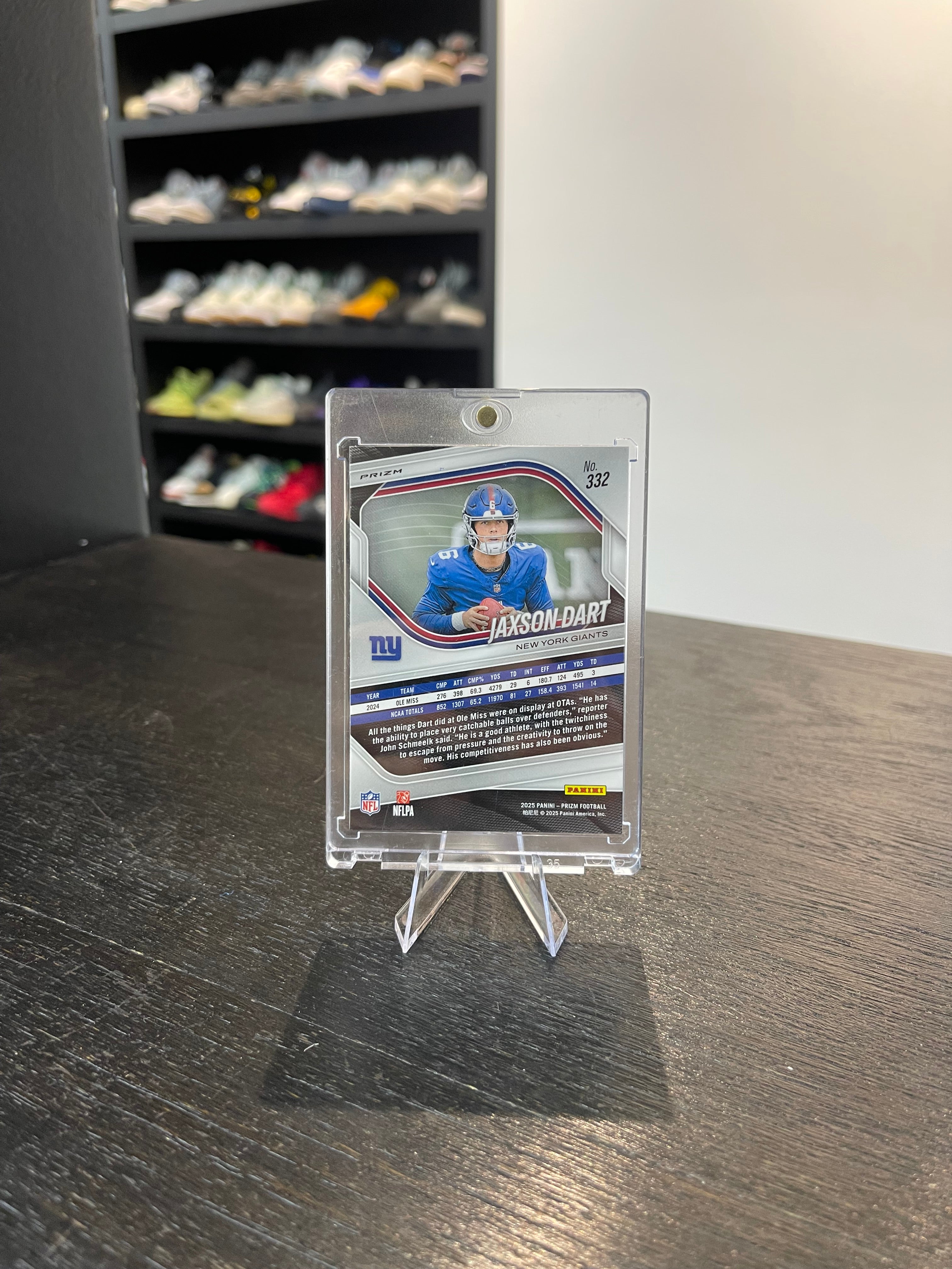 2025 Prizm Jaxson Dart RC #332 Disco Prizm
