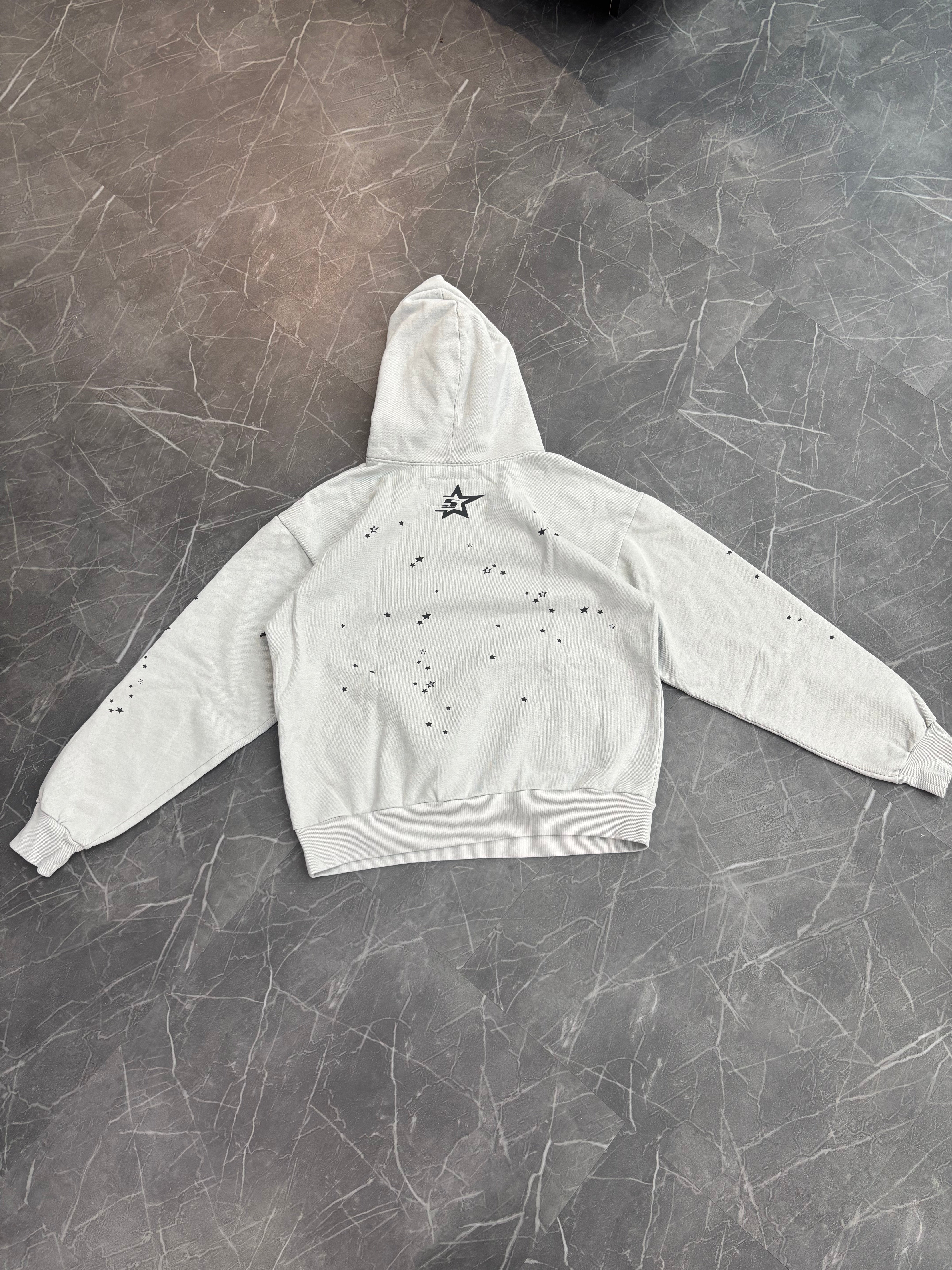 Sp5der Star Girl Hoodie “Grey”