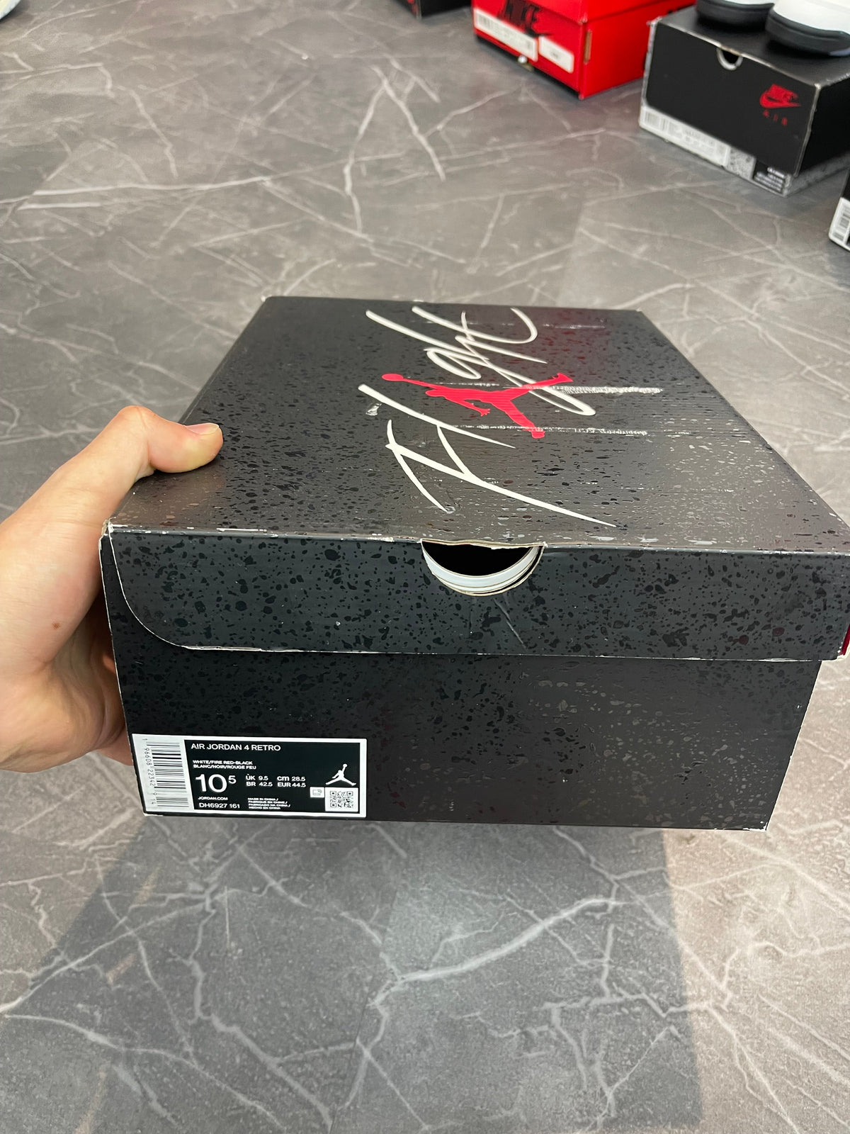Jordan 4 “Red Cement” (Size 10.5) - Image 6