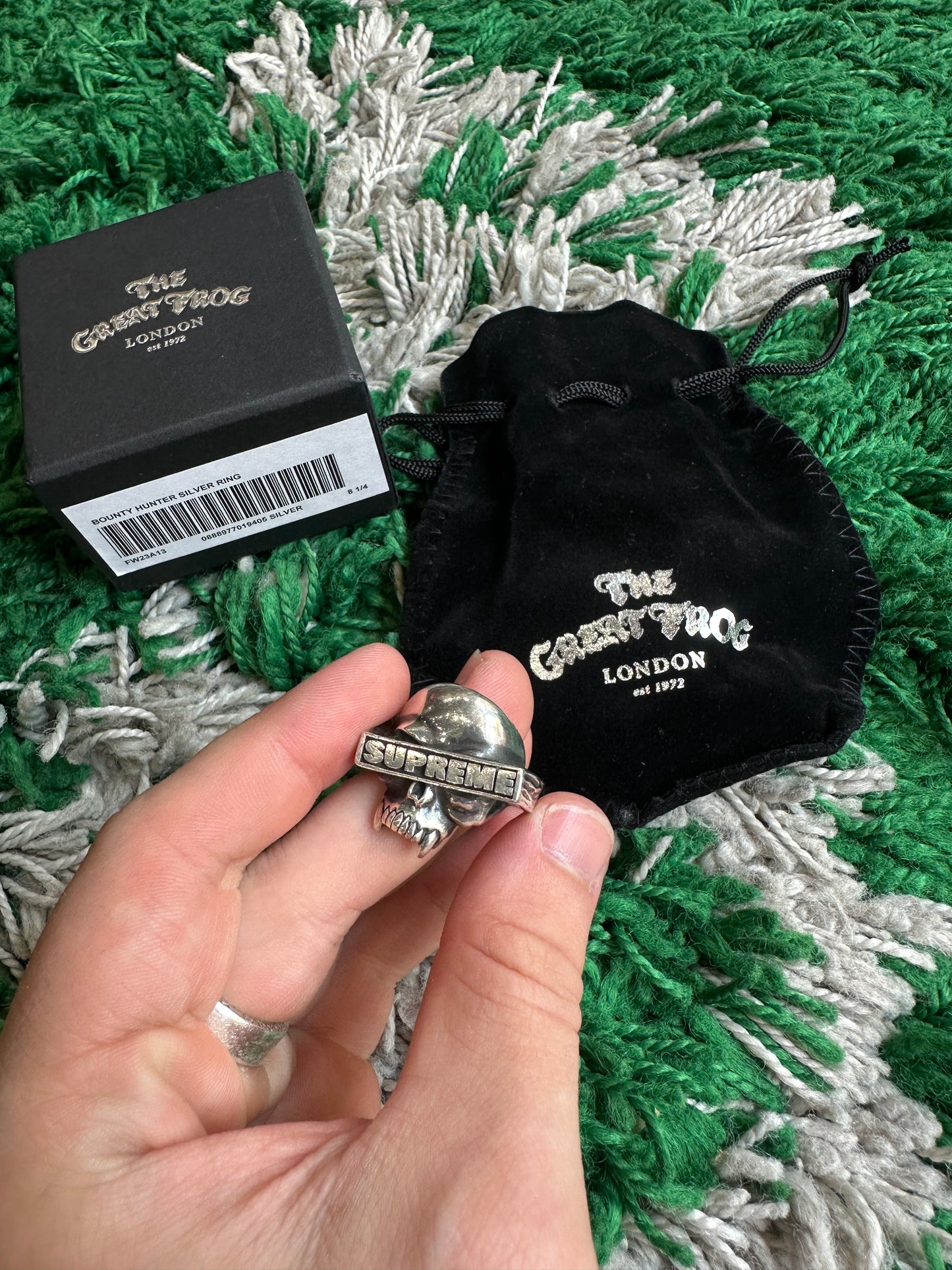 Supreme Bounty Hunter Silver Ring