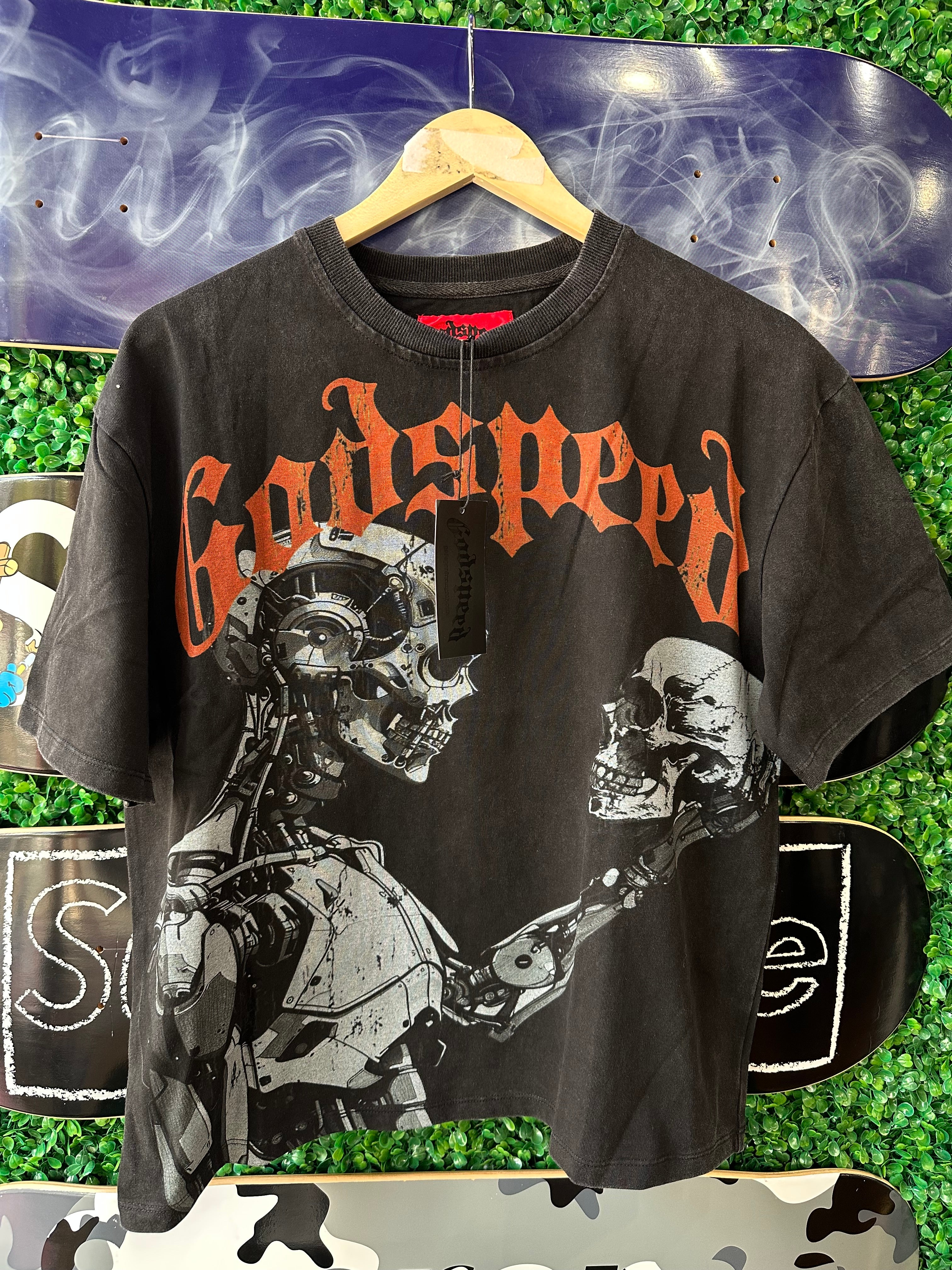 Godspeed Robot Tee “Orange / Black”