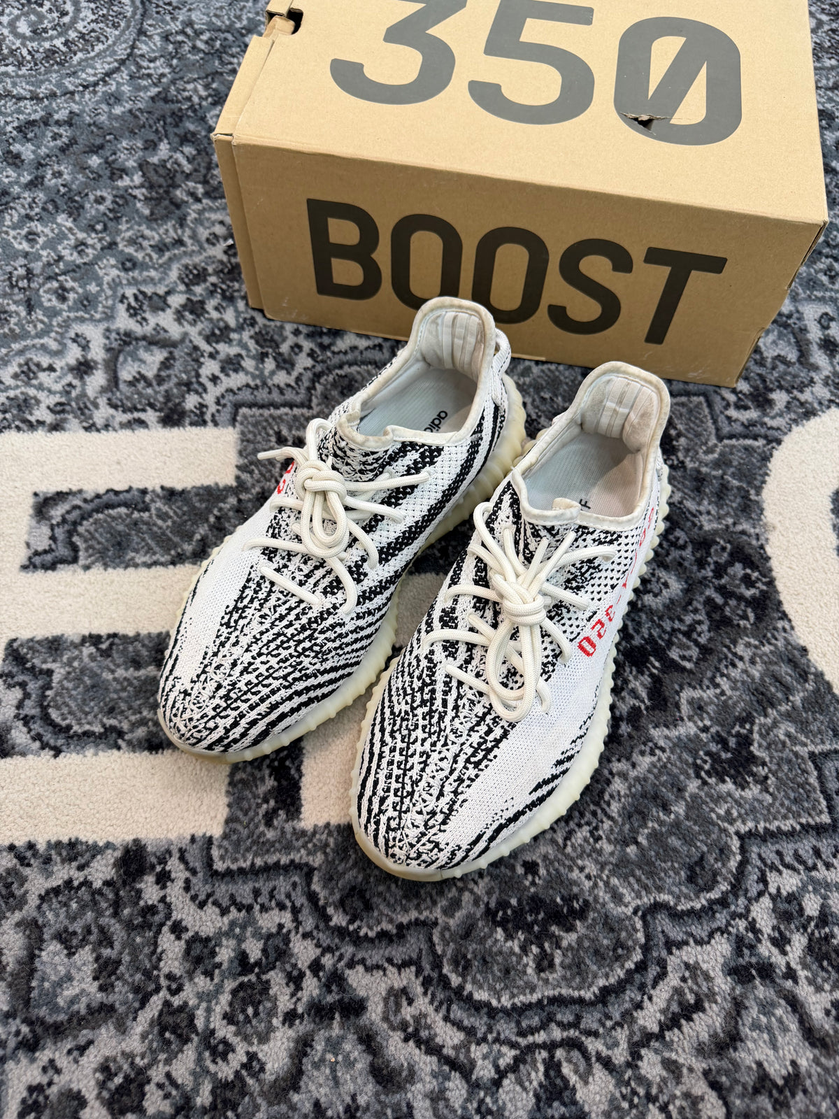 Yeezy 350 “Zebra”