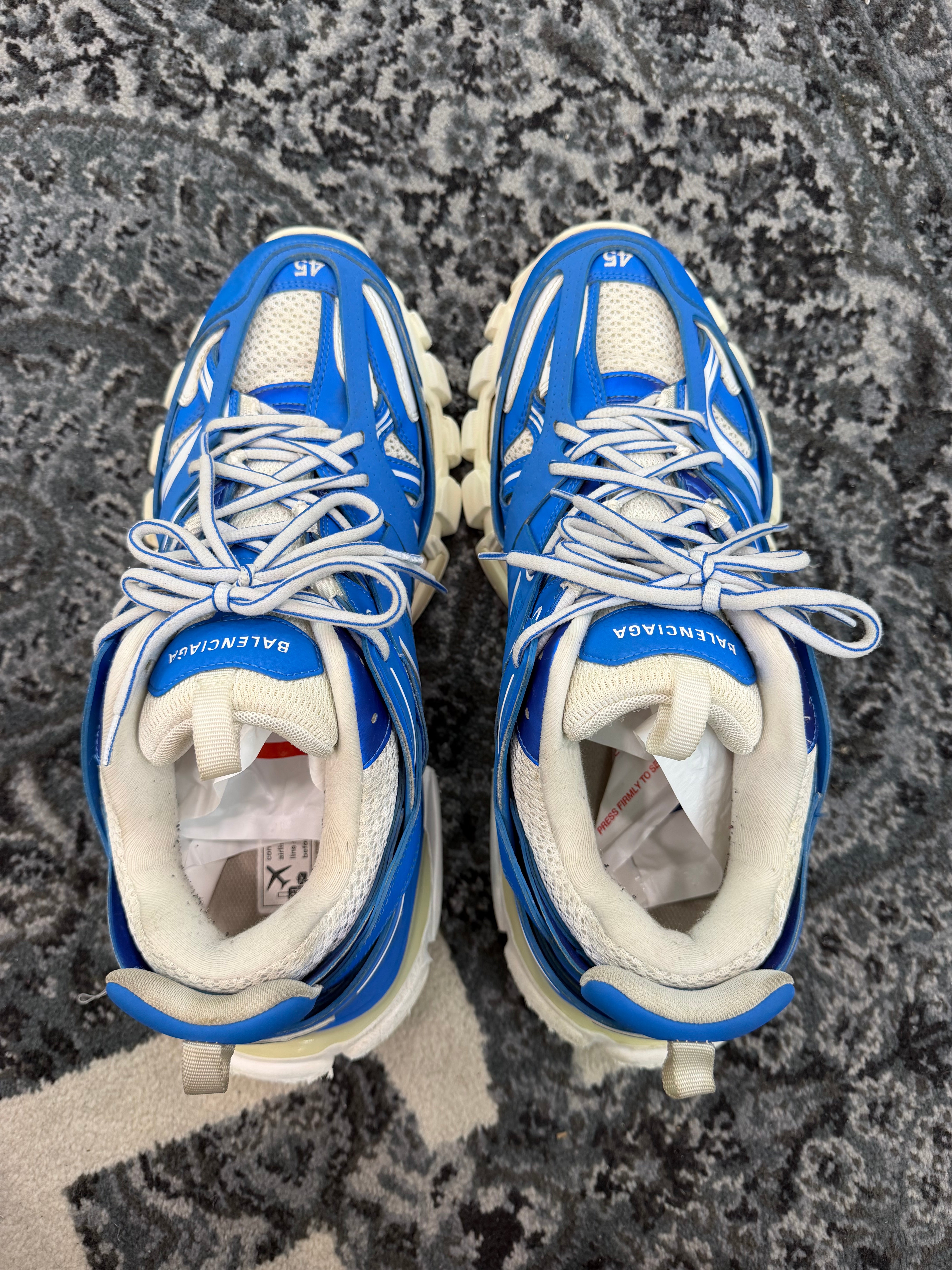 Balenciaga Track LED “Blue White”
