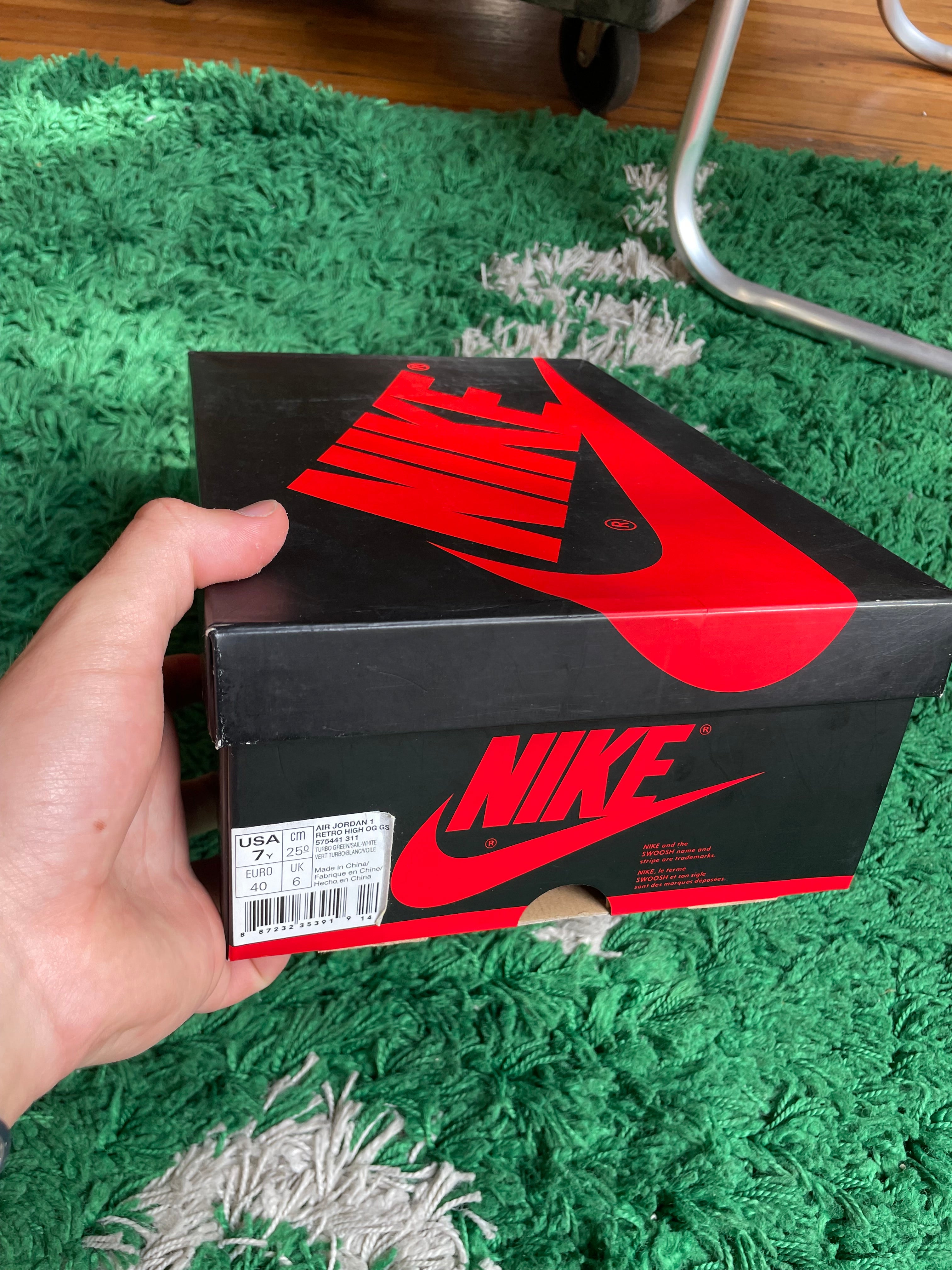 Jordan 1 High “Turbo Green”