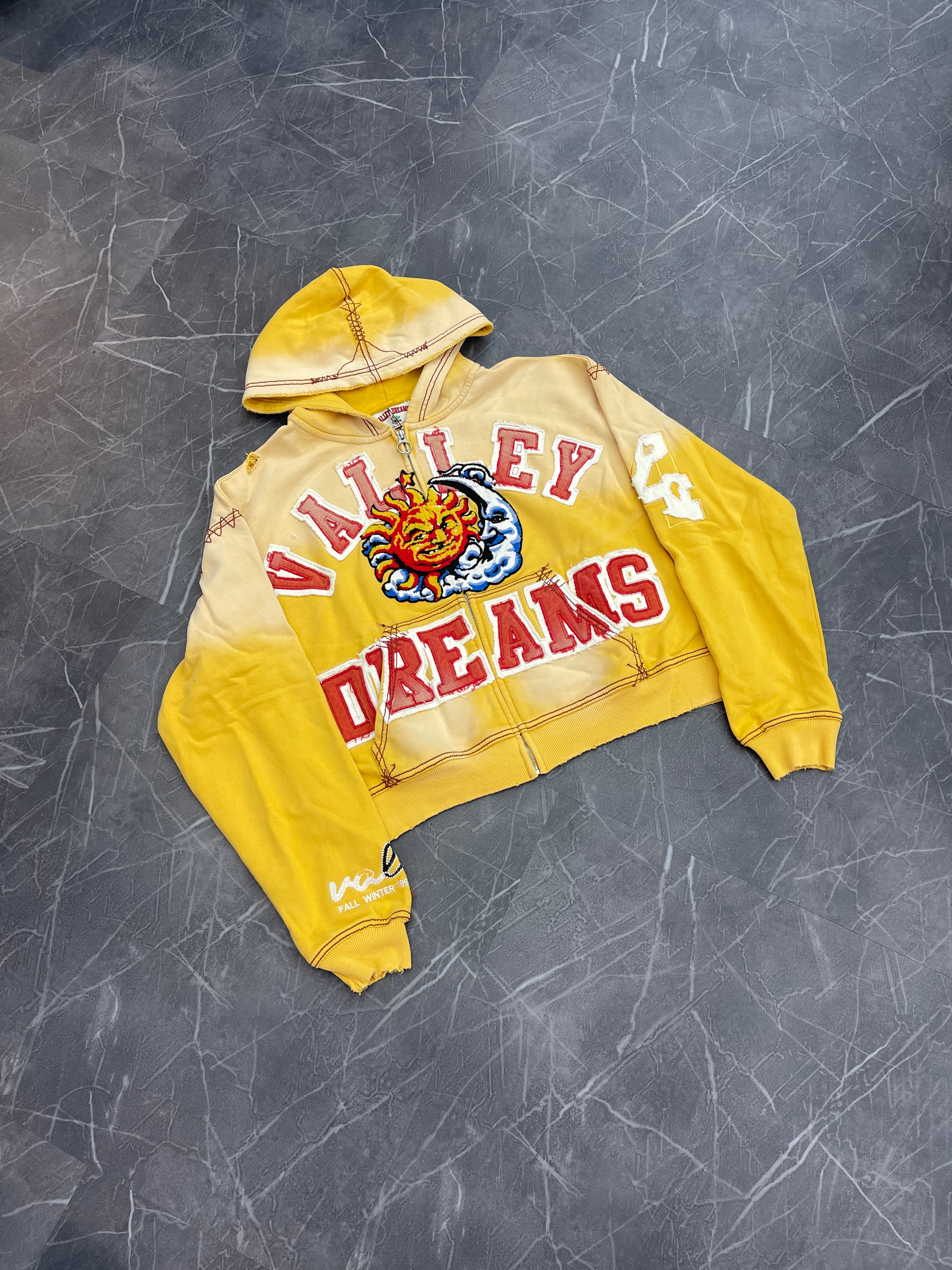 Vale Forever Sunny Zip Up “Yellow”