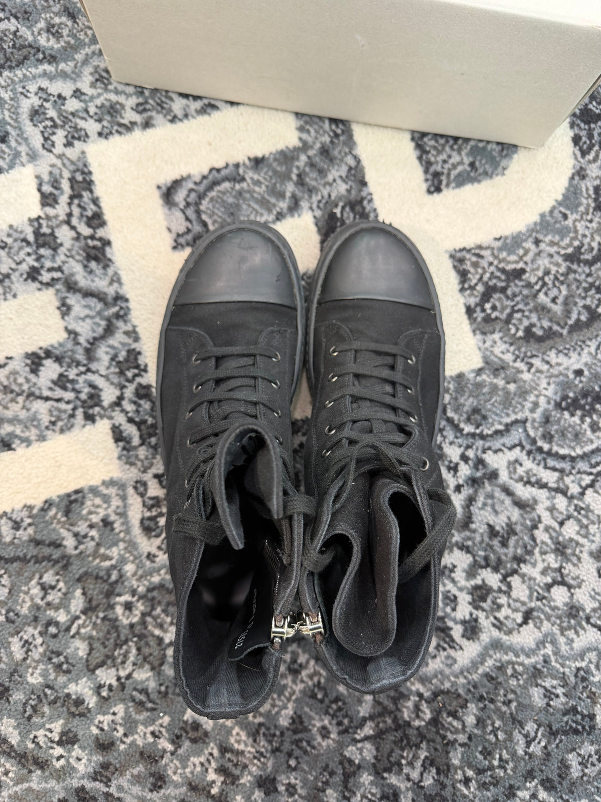 Rick Owens Rick Owen’s Dark Shadow High “All Black” (Size 9)