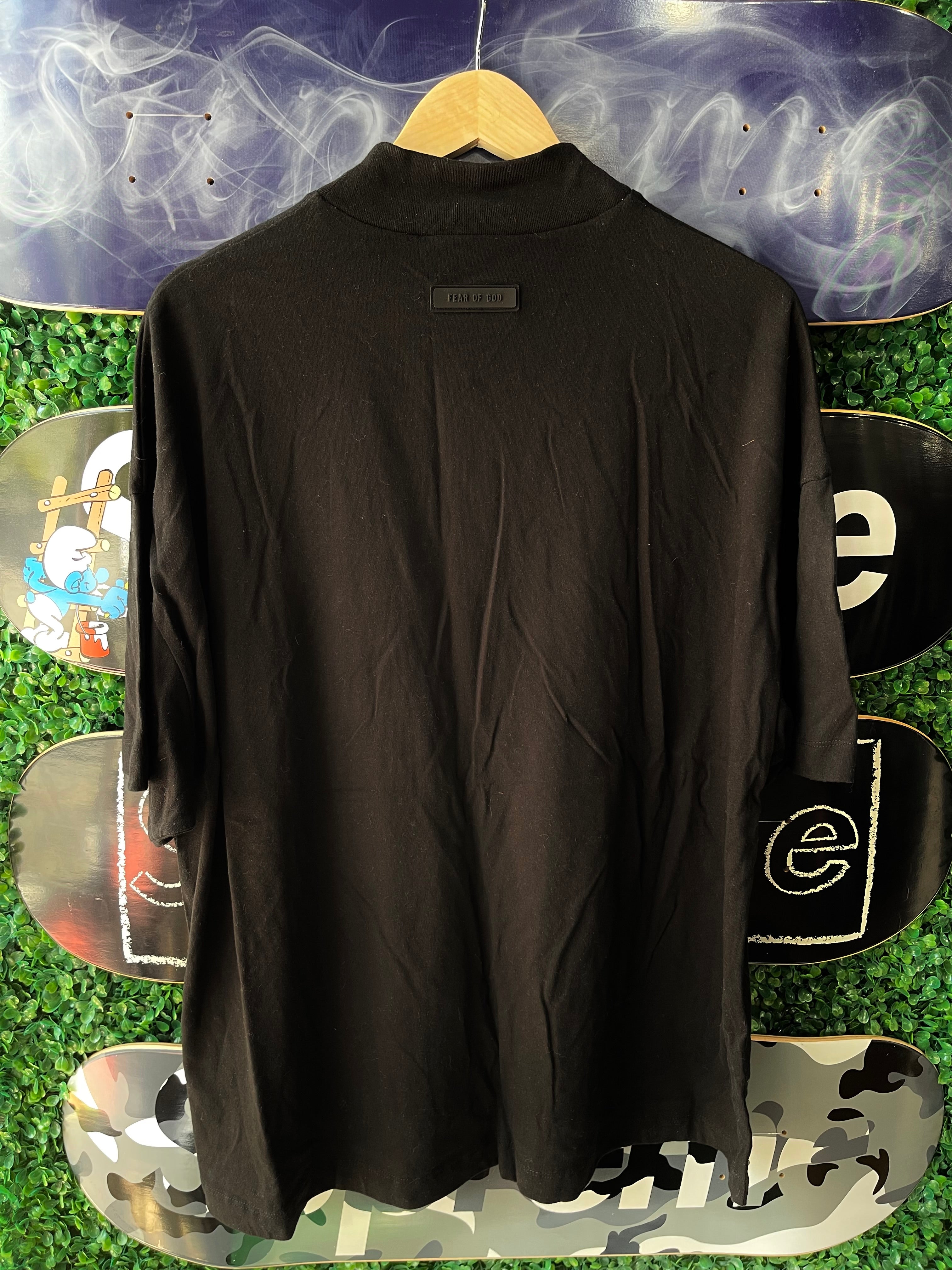 Essentials Arch Logo Tee “Black”