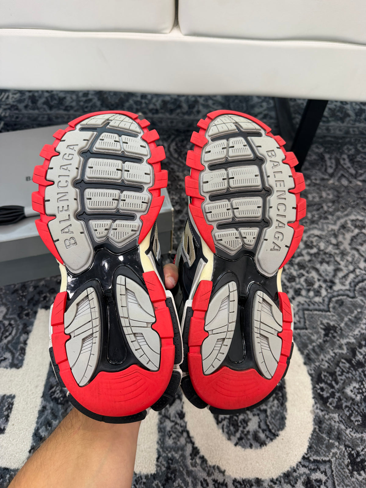 Balenciaga Track 2 “Black Red”