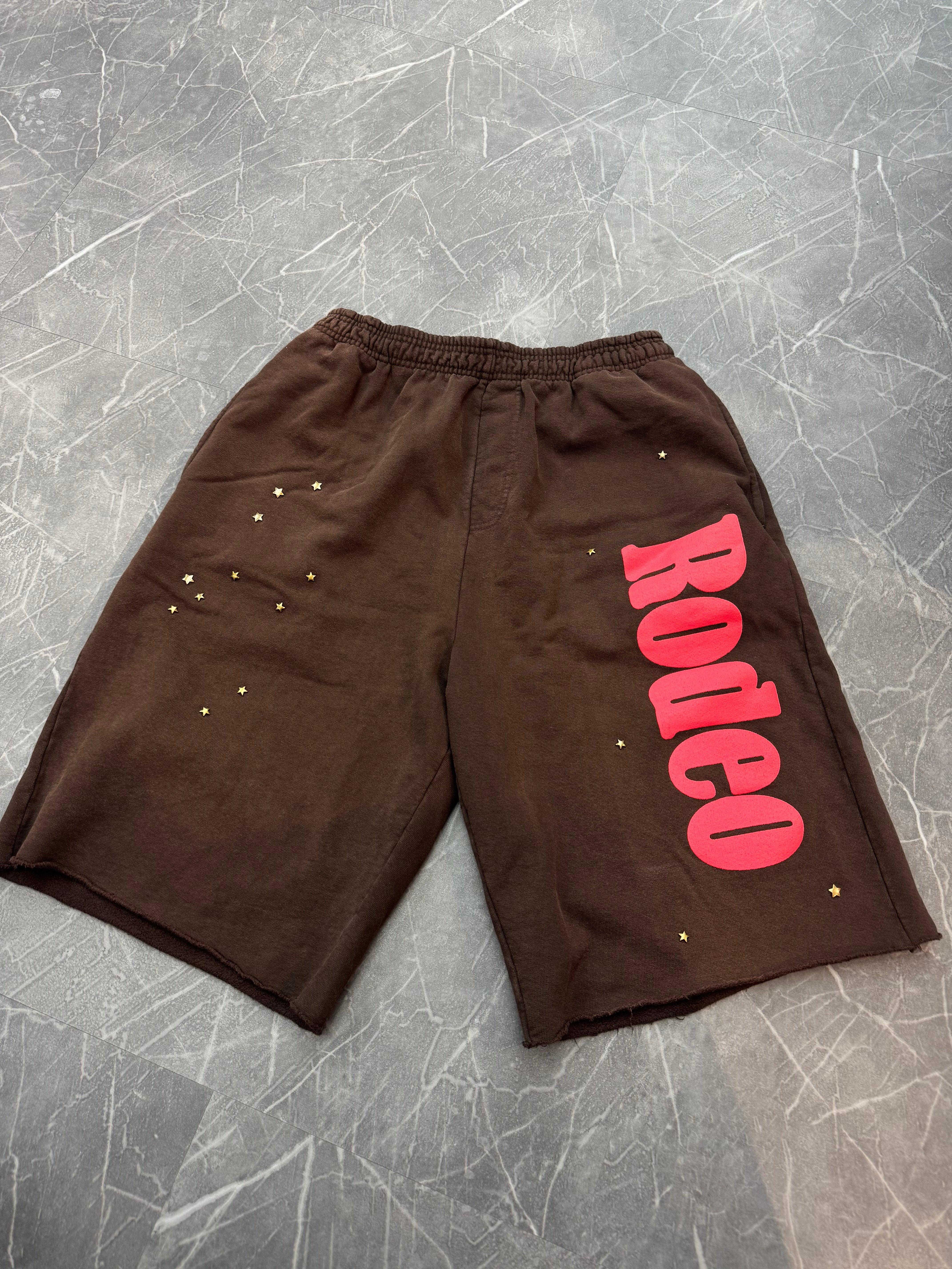 Travis Scott Cactus Jack x Sp5der Days Before Rodeo Shorts