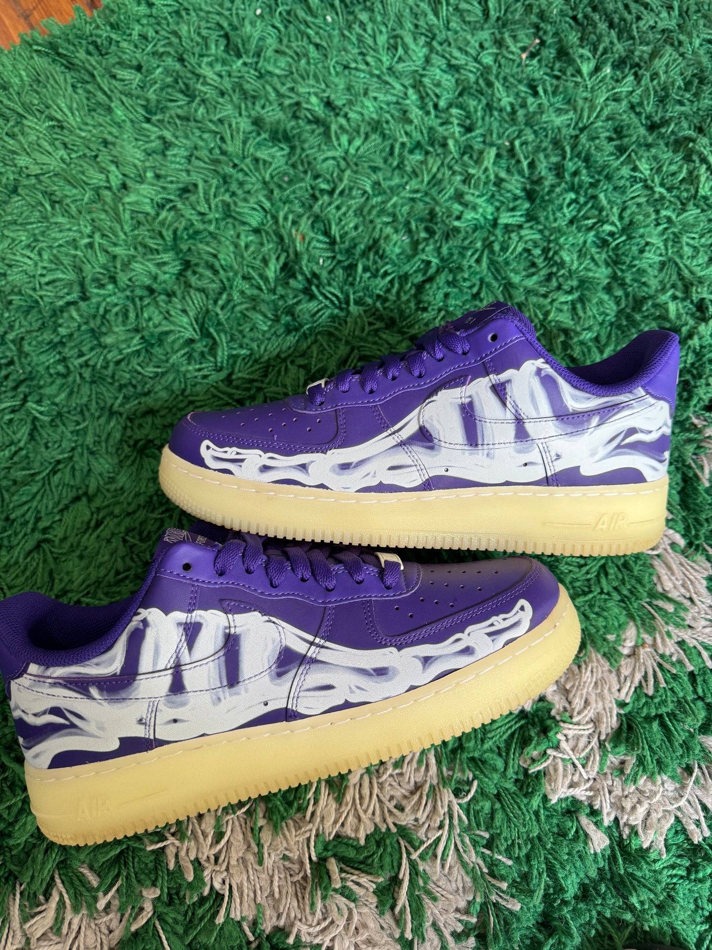 Nike Air Force 1 Low “Purple Skeleton”