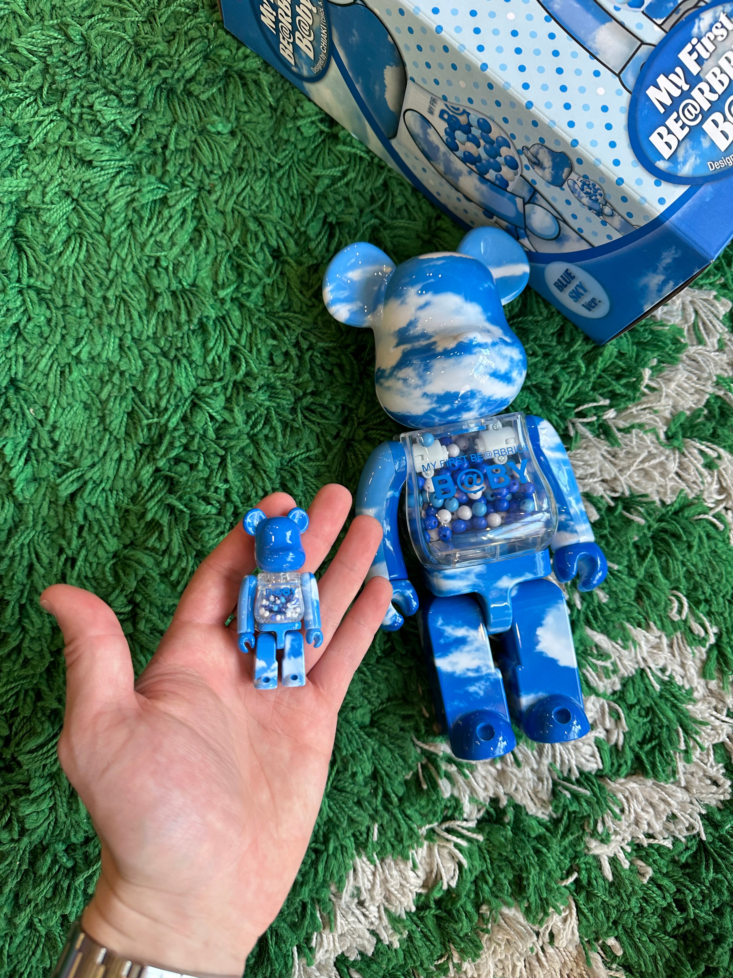 BearBrick 400% & 100% “Sky Brick”