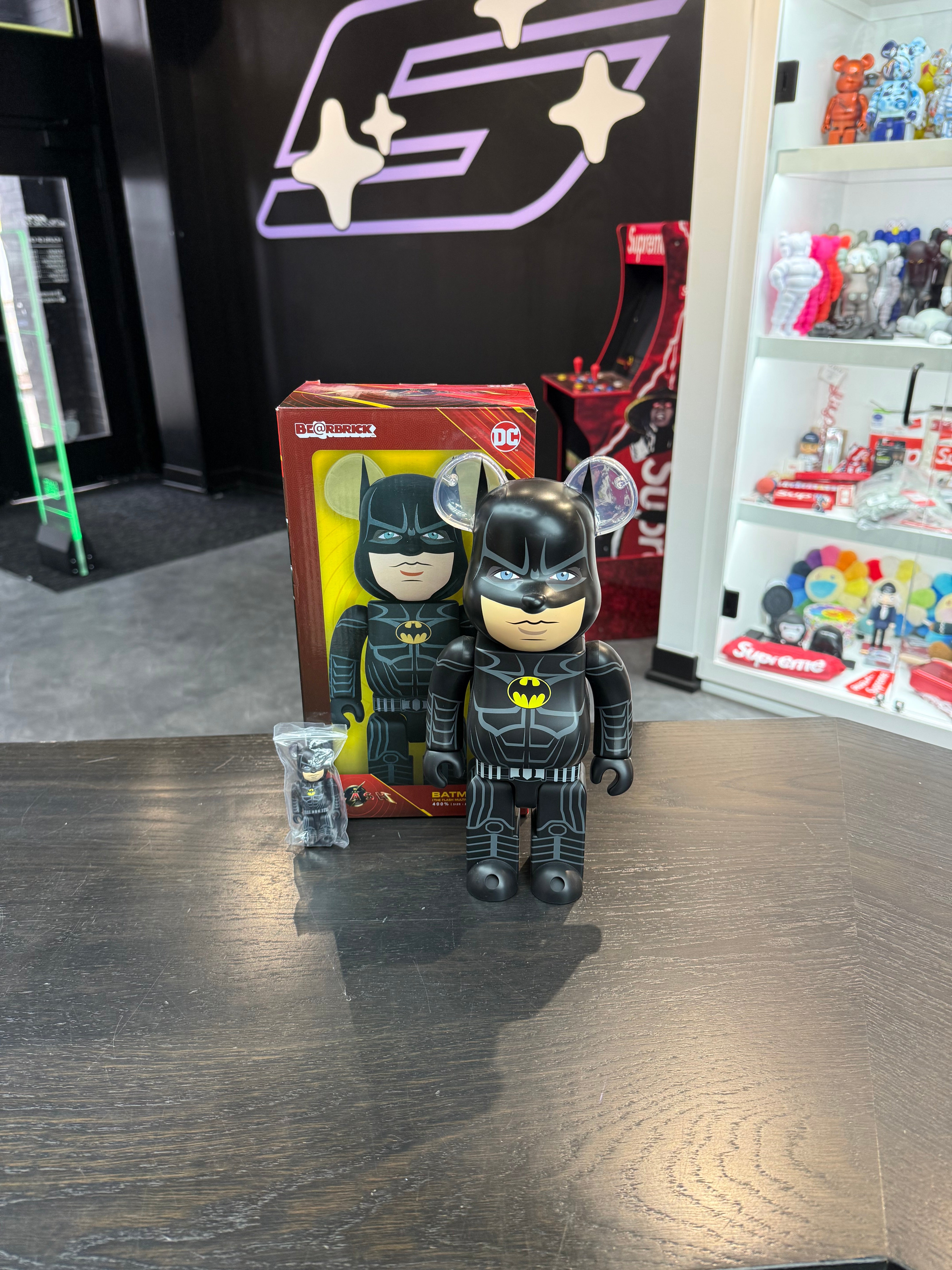 Bearbrick 400% Batman The Flash Multiverse