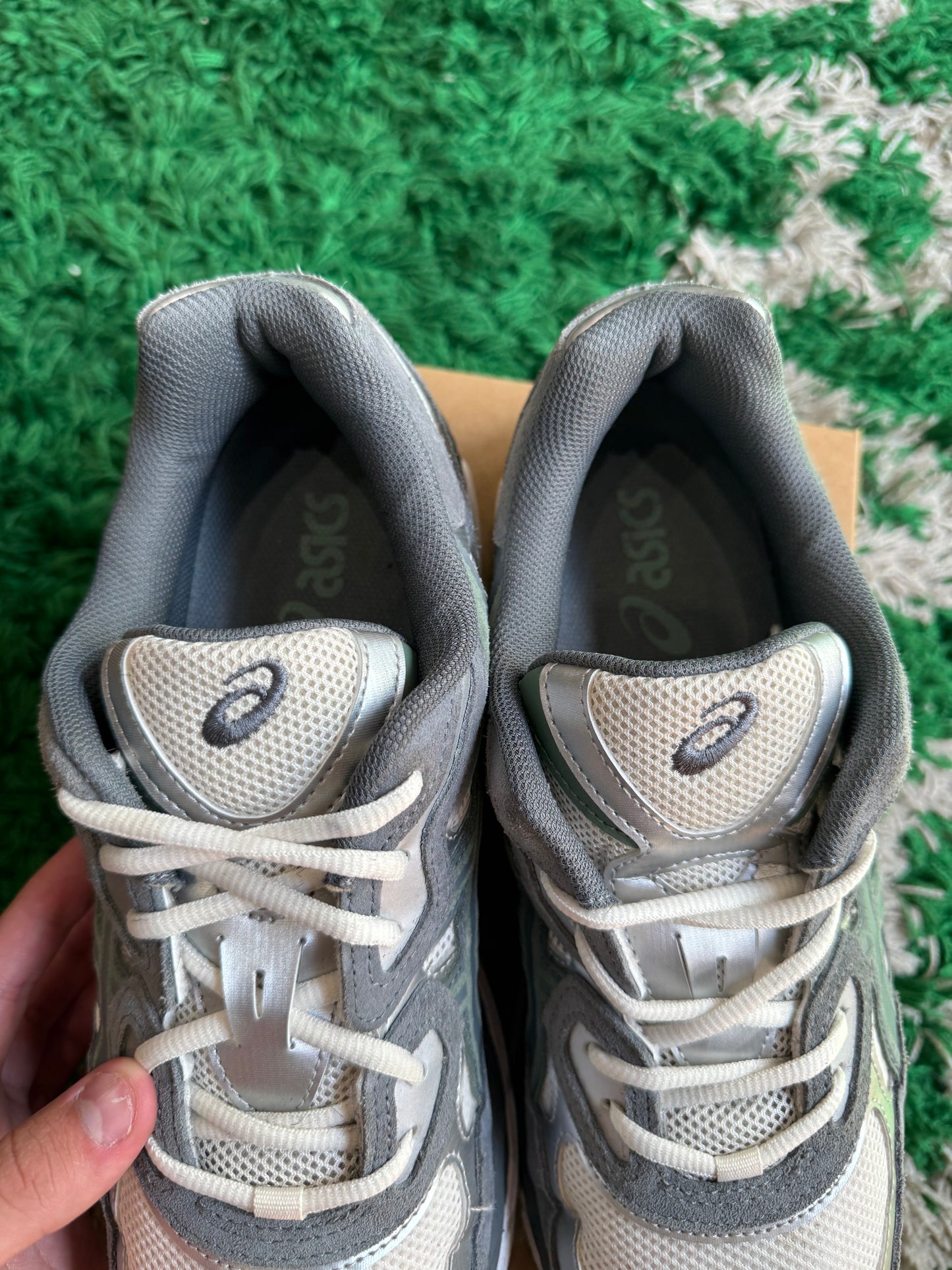 ASICS Gel-NYC Cream Steel Grey