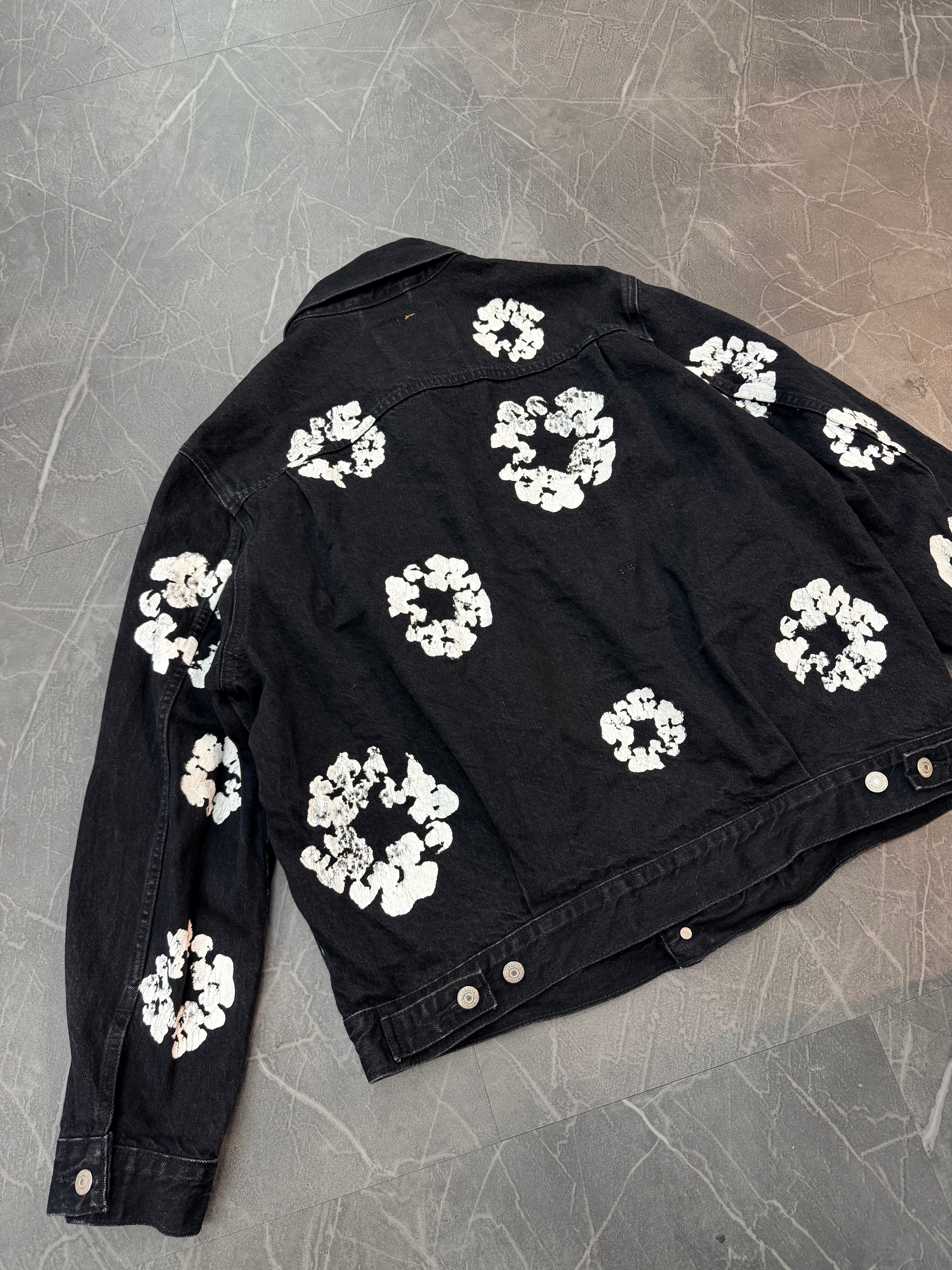 Denim Tears Cotton Wreath Jacket “Black”