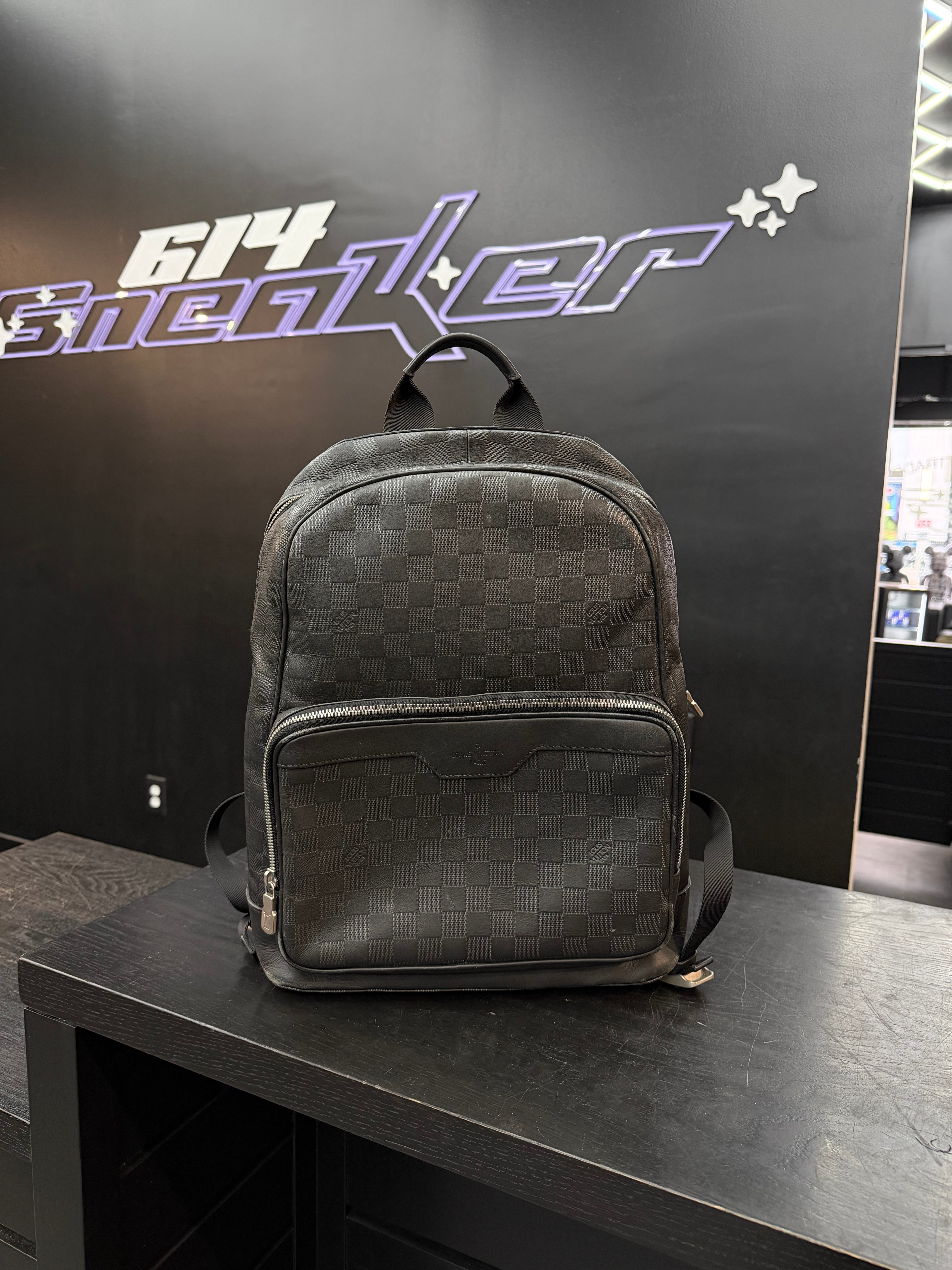 Louis Vuitton Damier Backpack Black