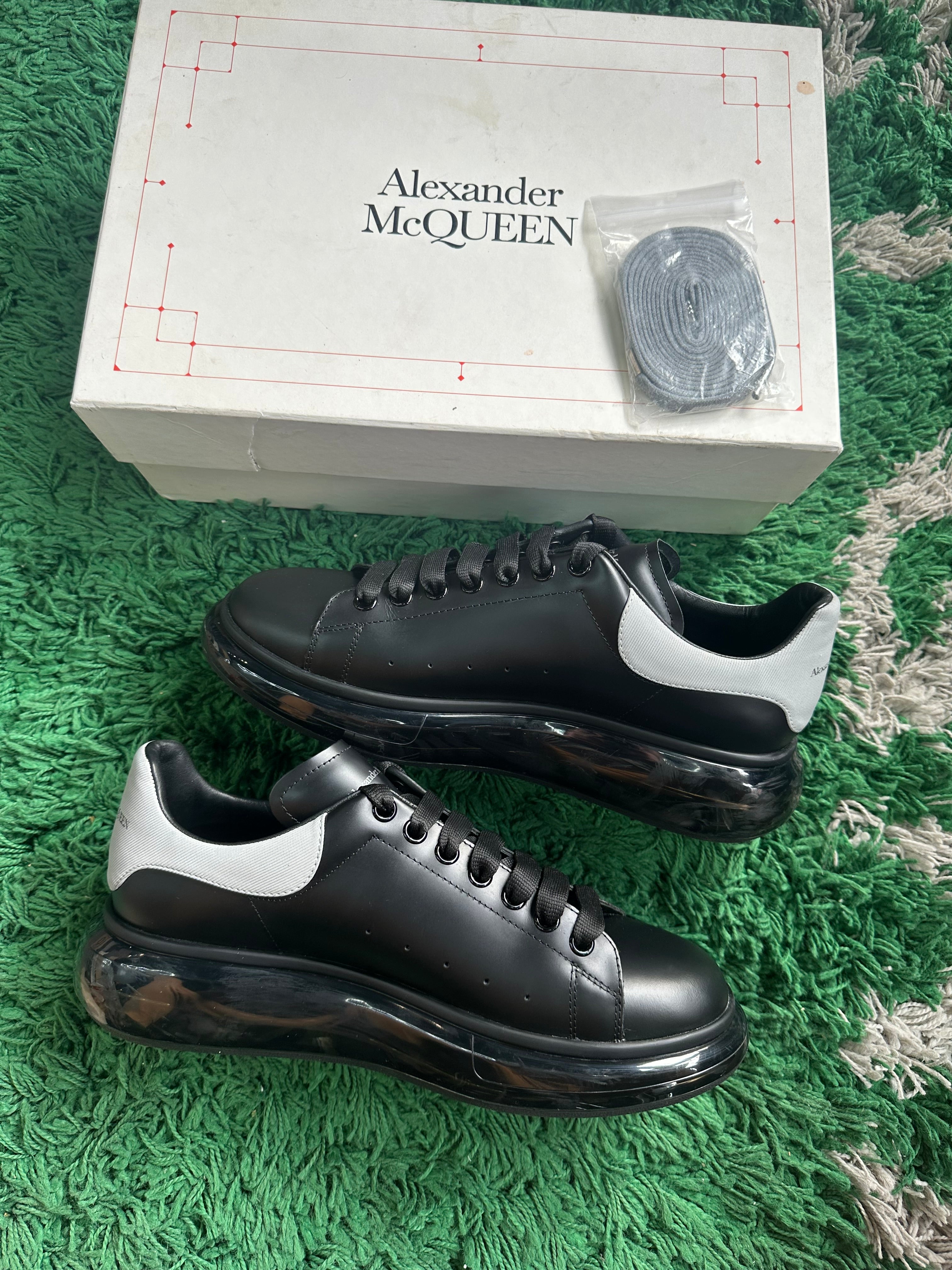 Alexander Mcqueen Sneaker Low “Black Silver”