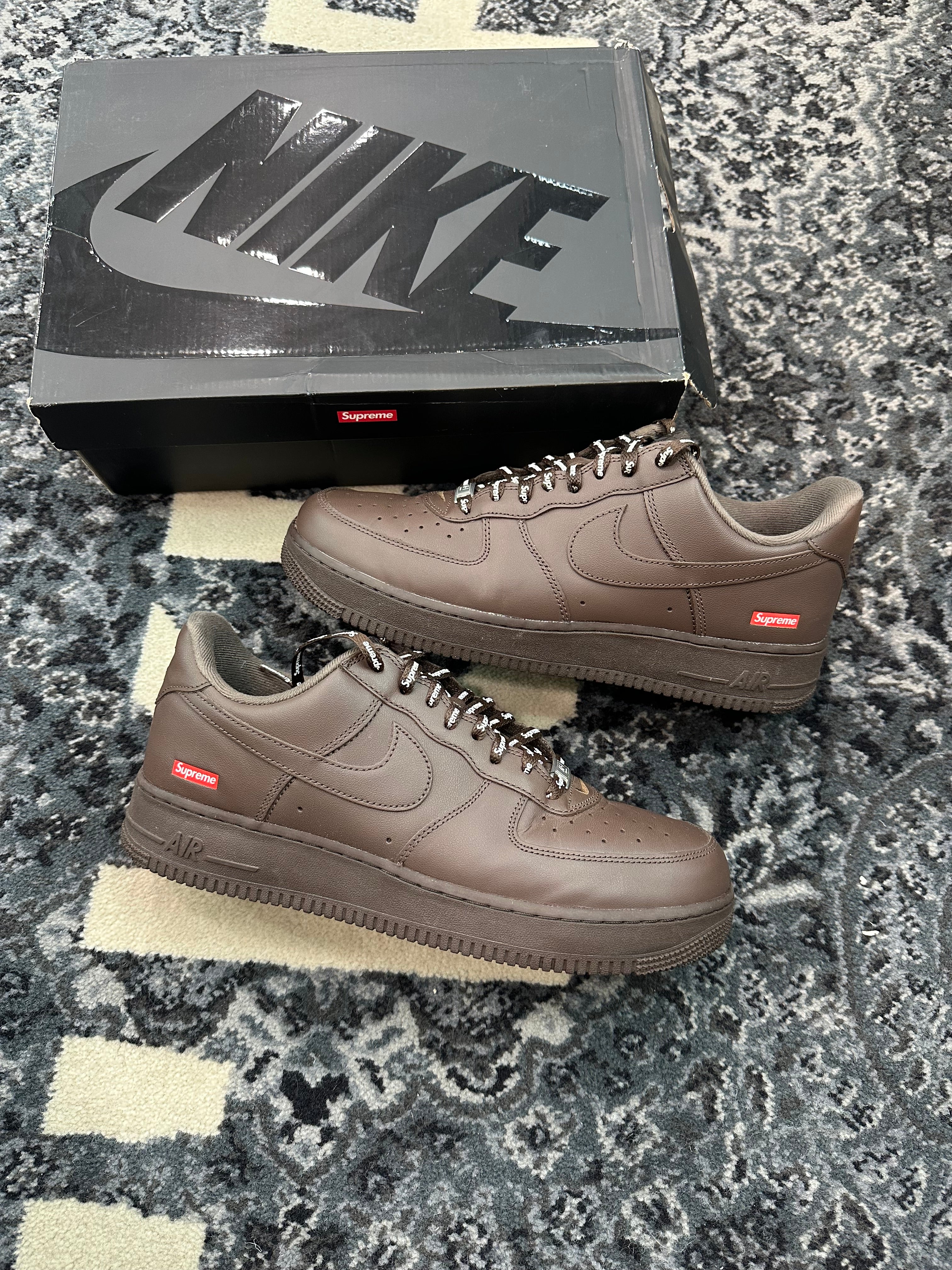 Nike Air Force 1 Low Supreme “Baroque Brown”