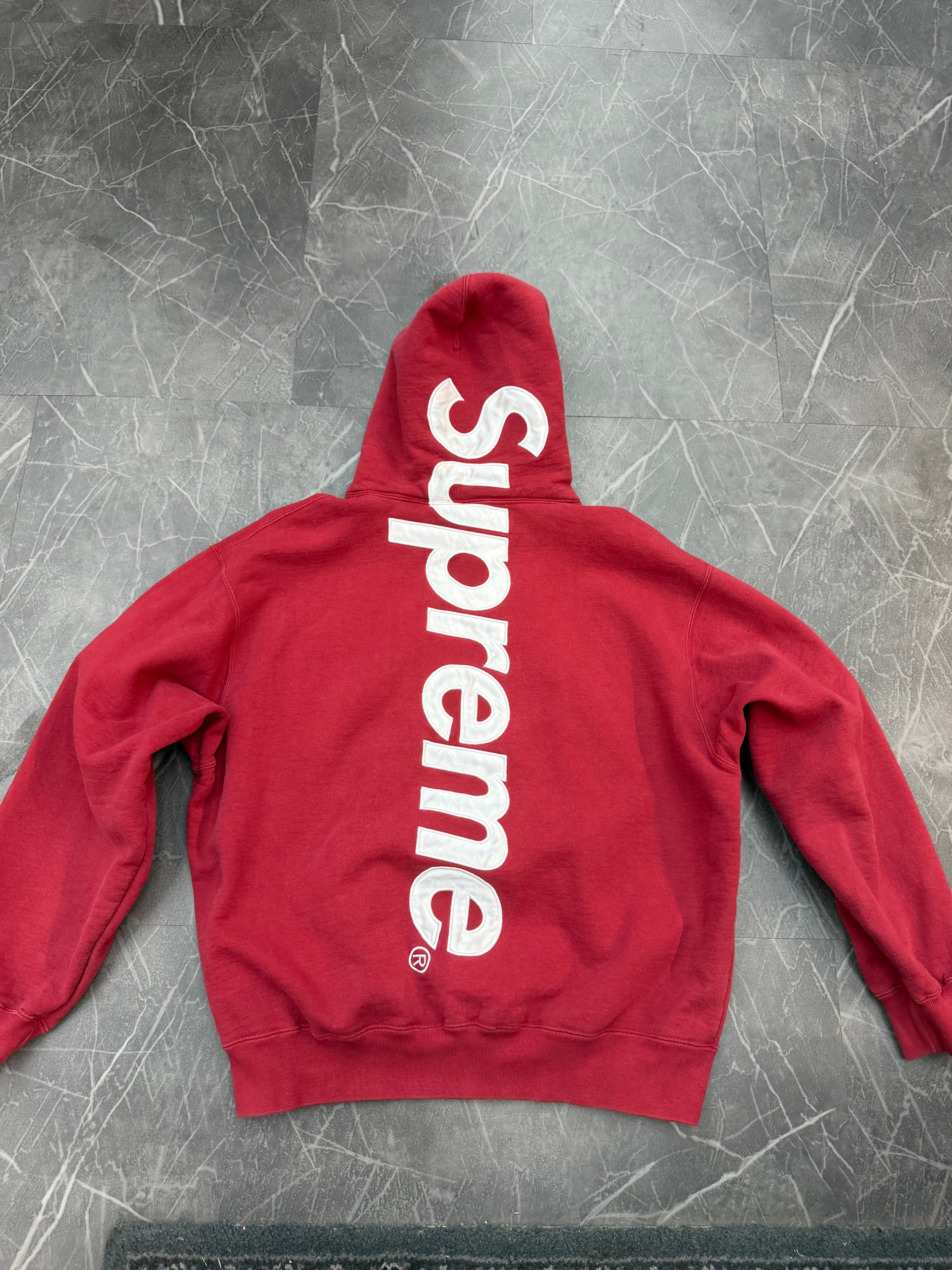 Supreme Hoodie Back Logo “Red”