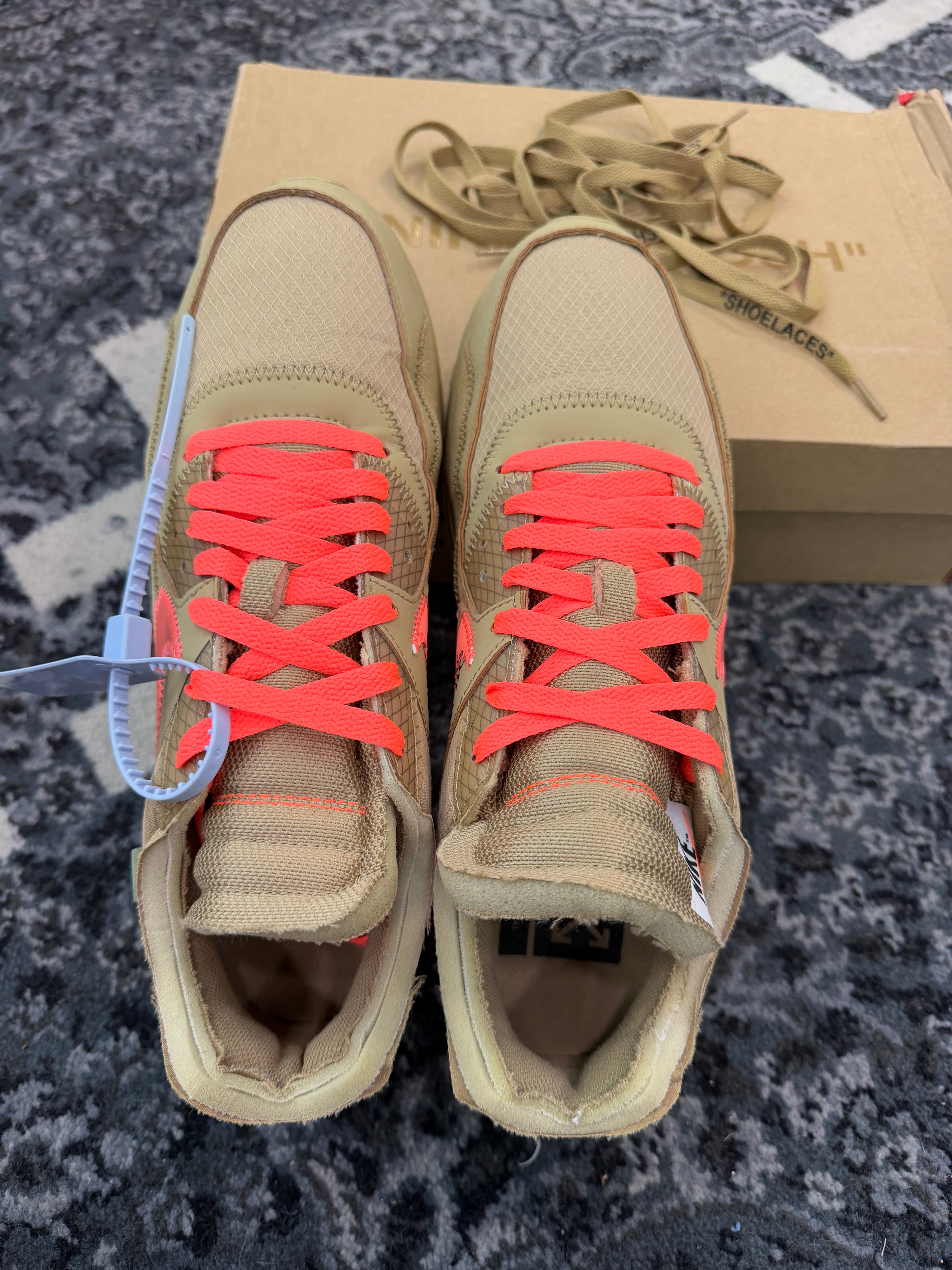 Nike Air Max 90 x Off White “Desert Ore”