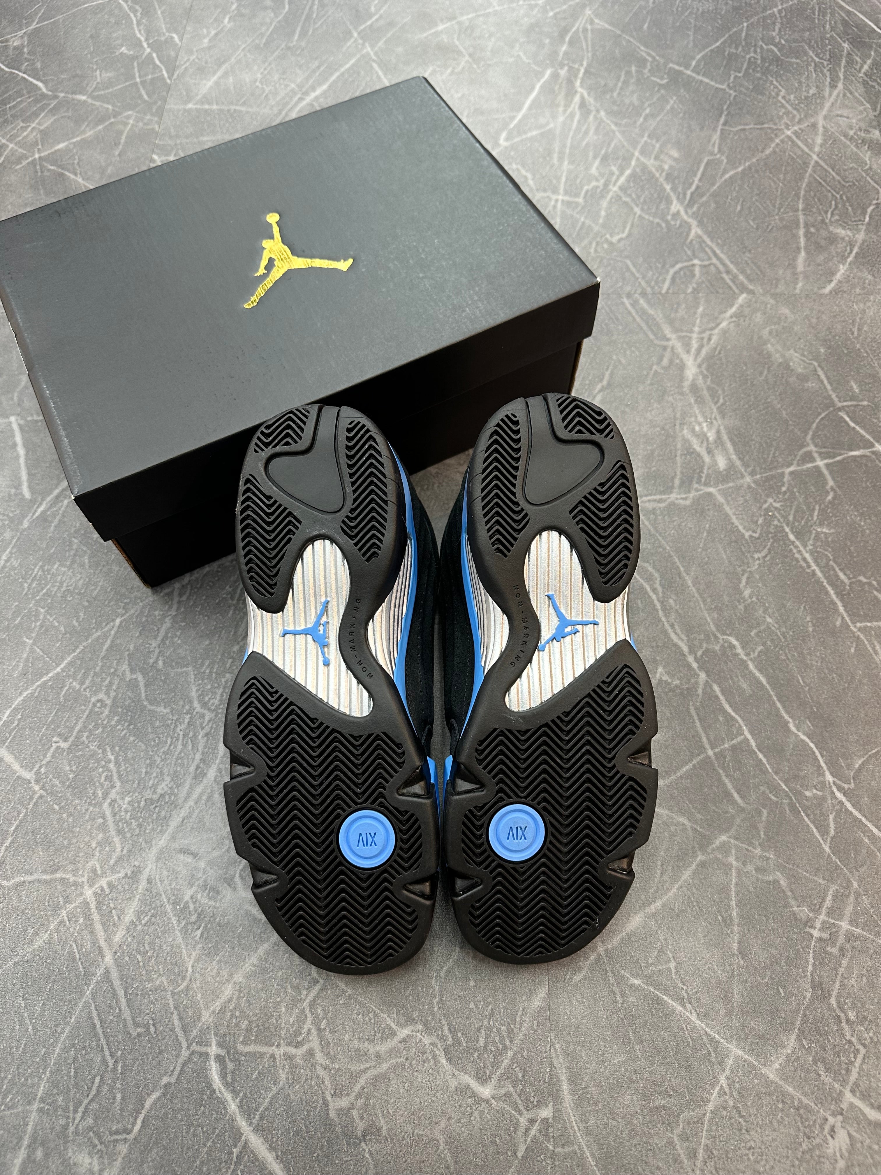 Jordan 14 “Black University Blue”