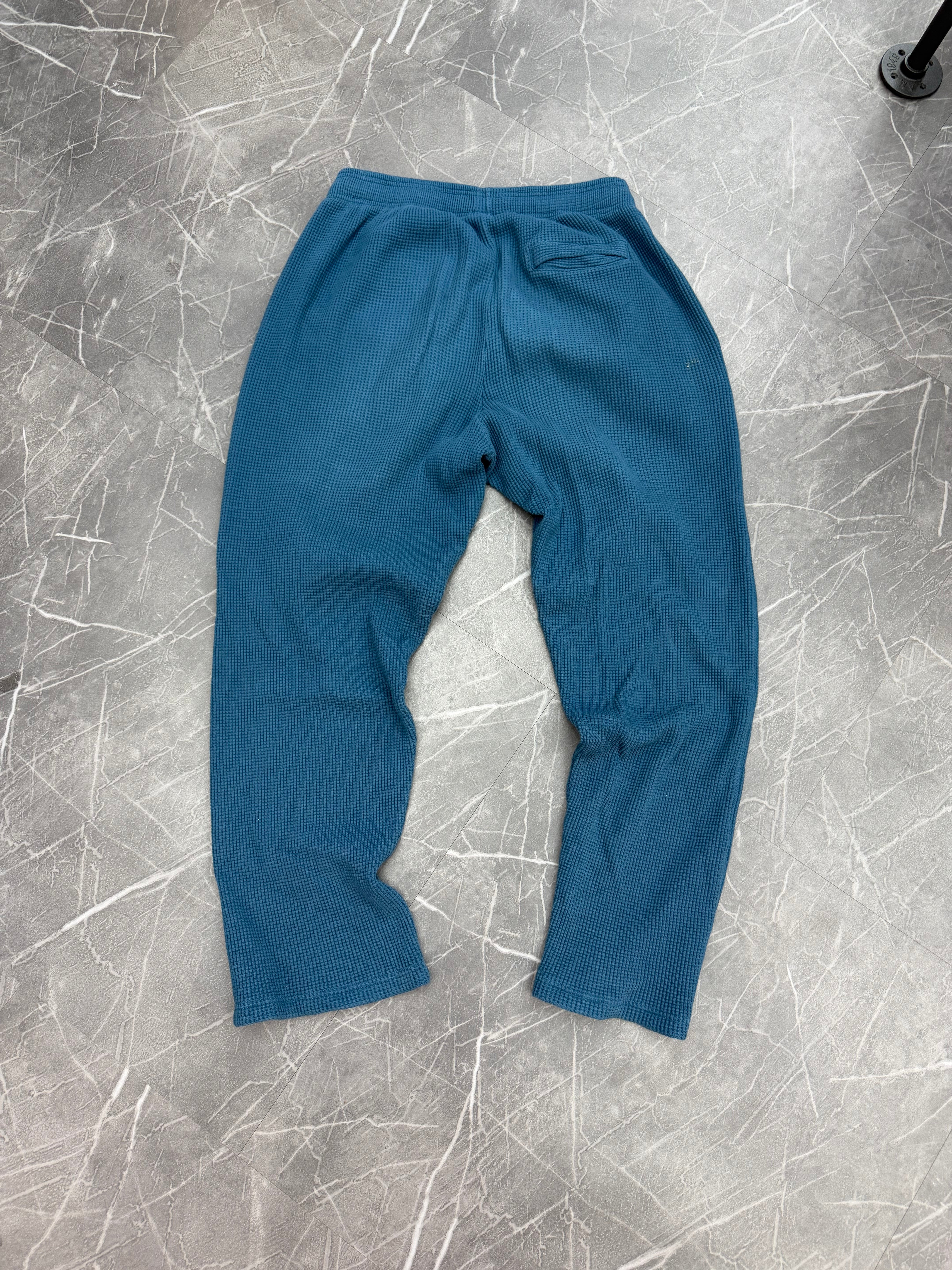 Eric Emanuel Waffle Knit Sweatpants “Marina Blue”