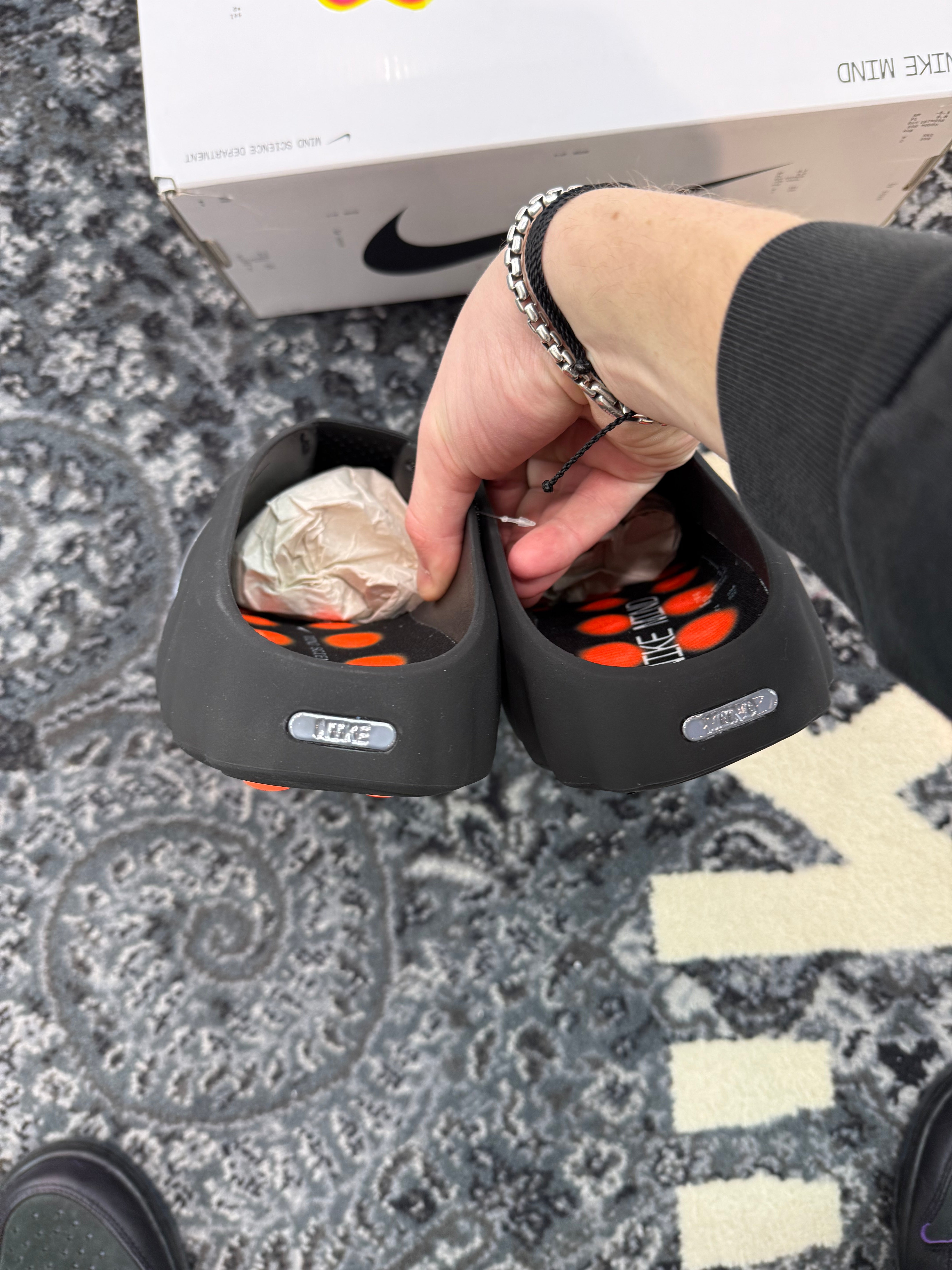 Nike Mind 001 Slide “Black Chrome”