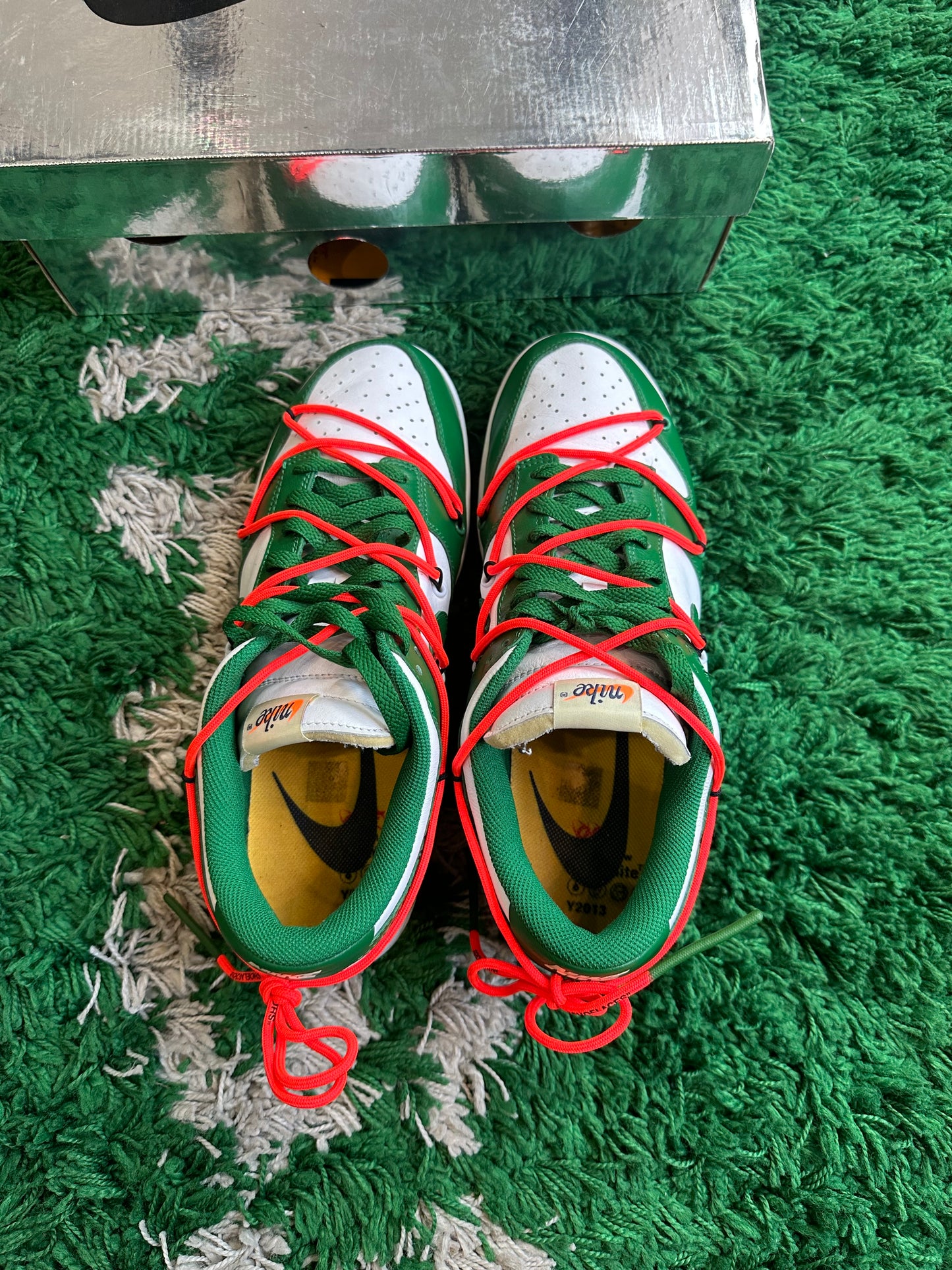 Nike Dunk Low Off White “Pine Green”