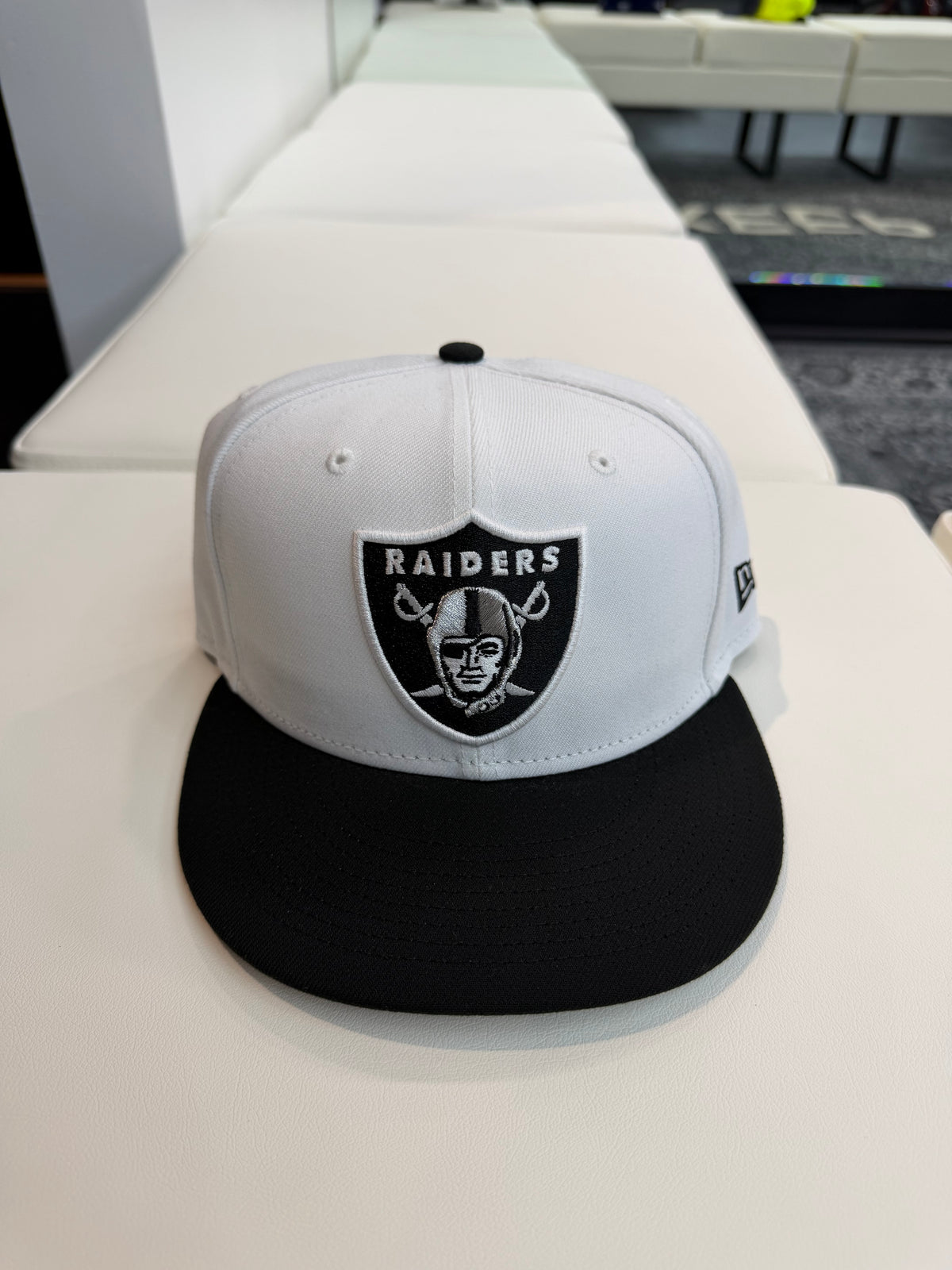 Born and Raised Hat “Raiders White”