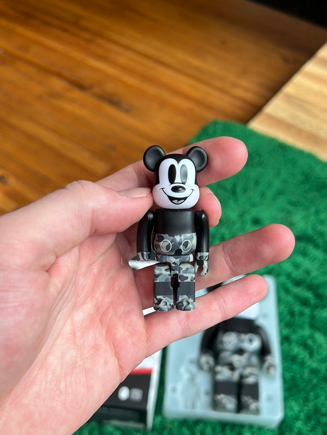 Bearbrick x Bape x Mickey Mouse