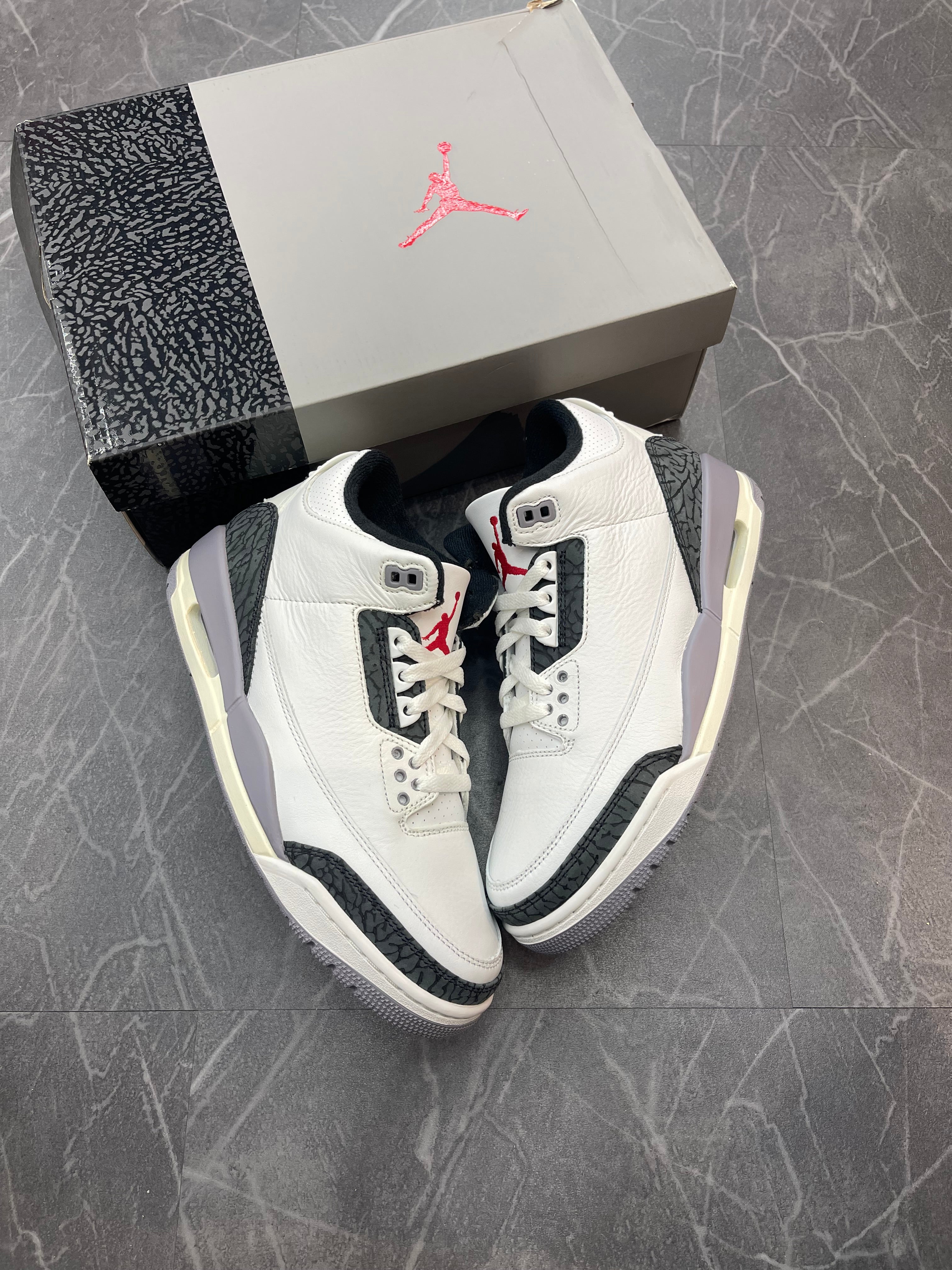 Jordan 3 “Cement Grey”