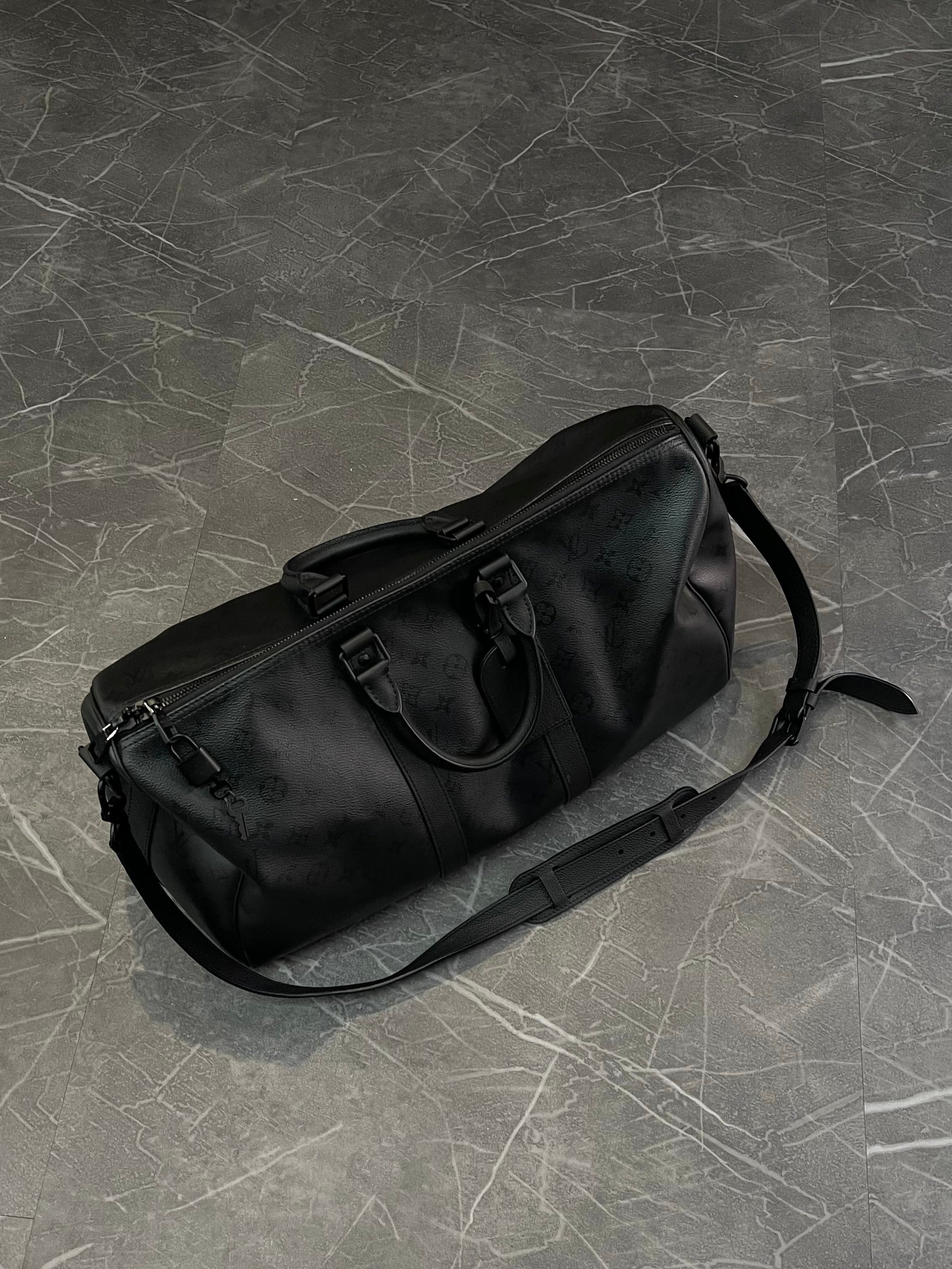 Louis Vuitton Keepall Bandouliere “Black Monogram”