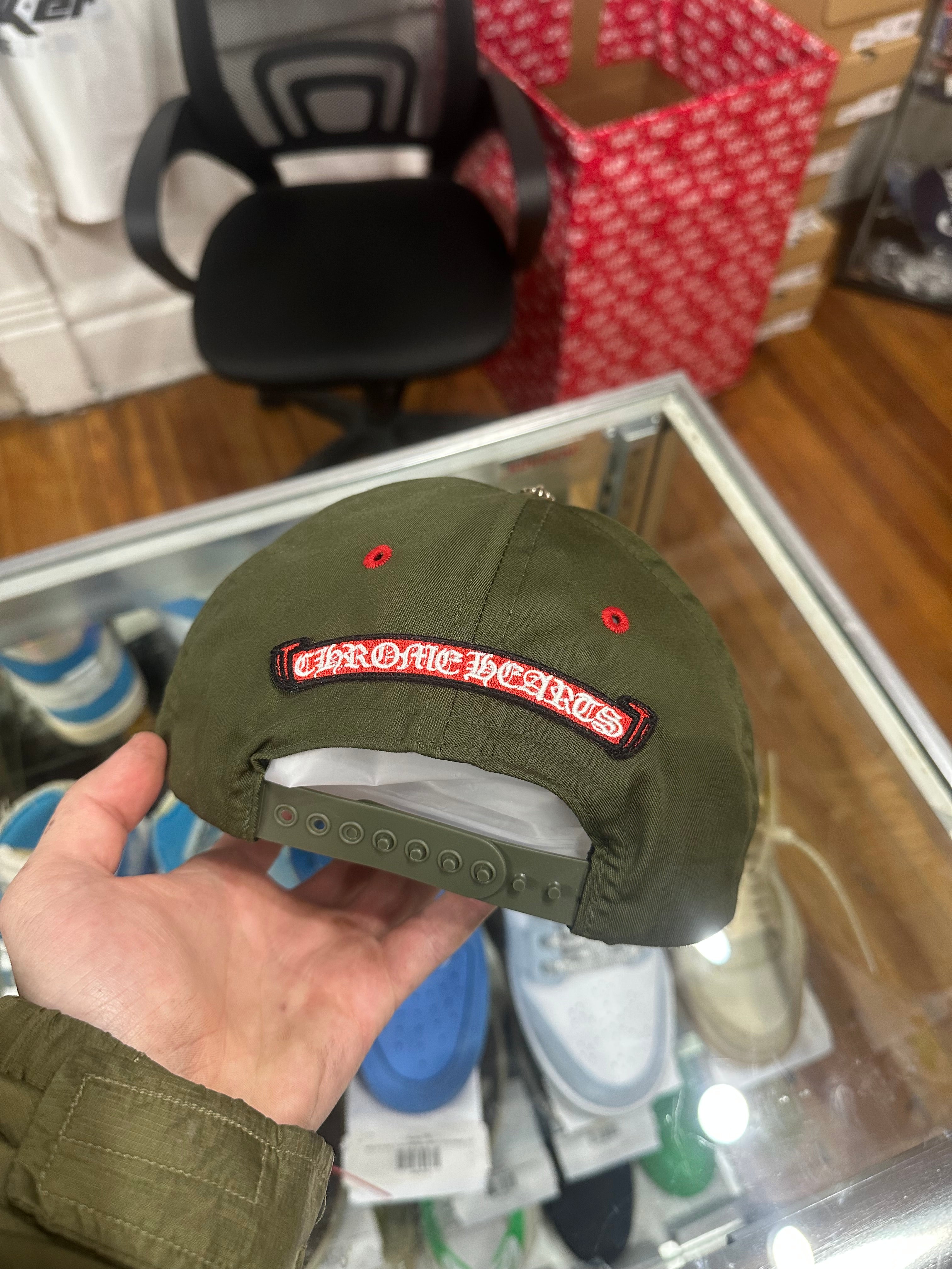 Chrome Hearts Gas Station Hat Army Green