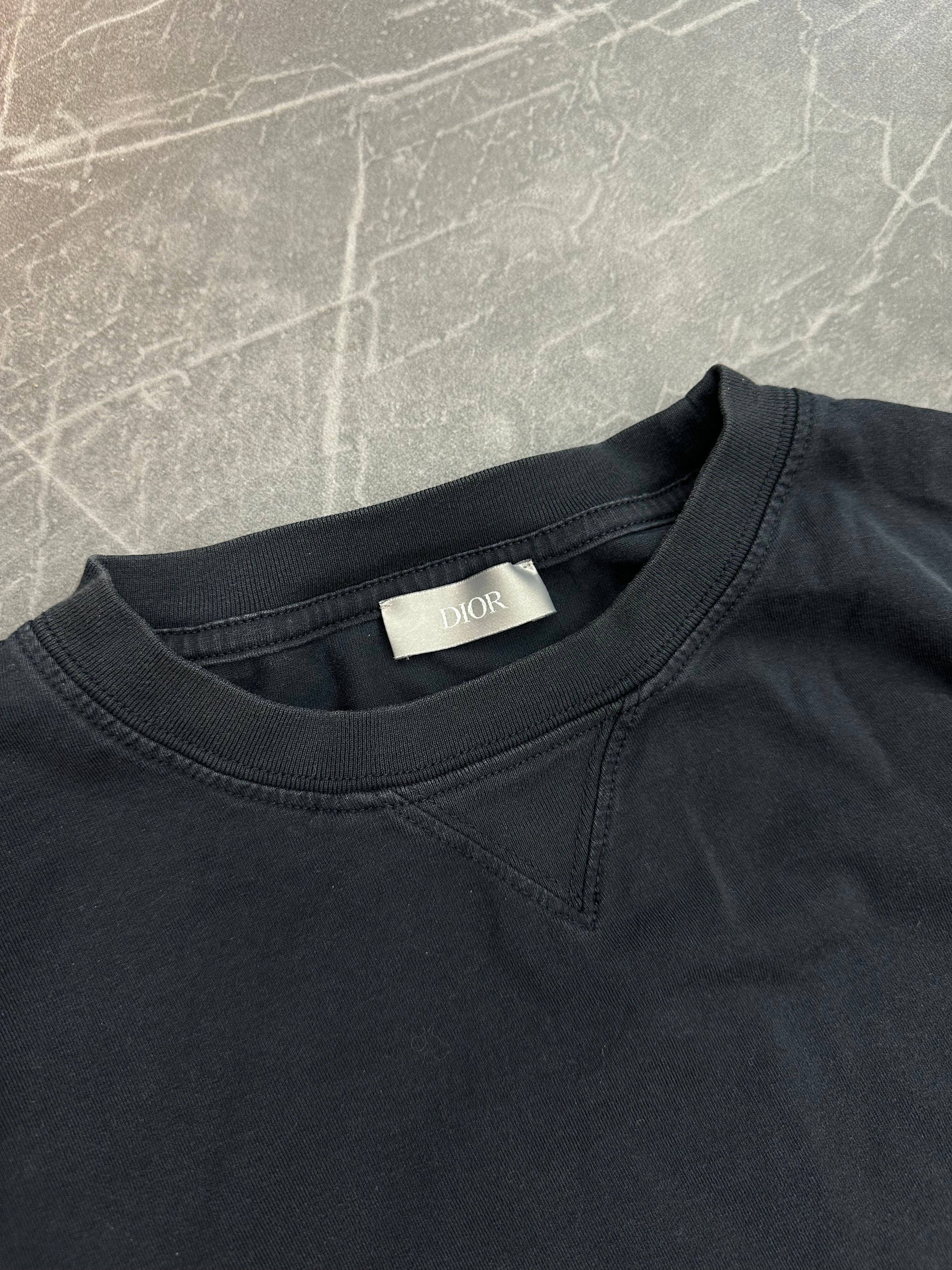 DIOR Tee Navy Oblique