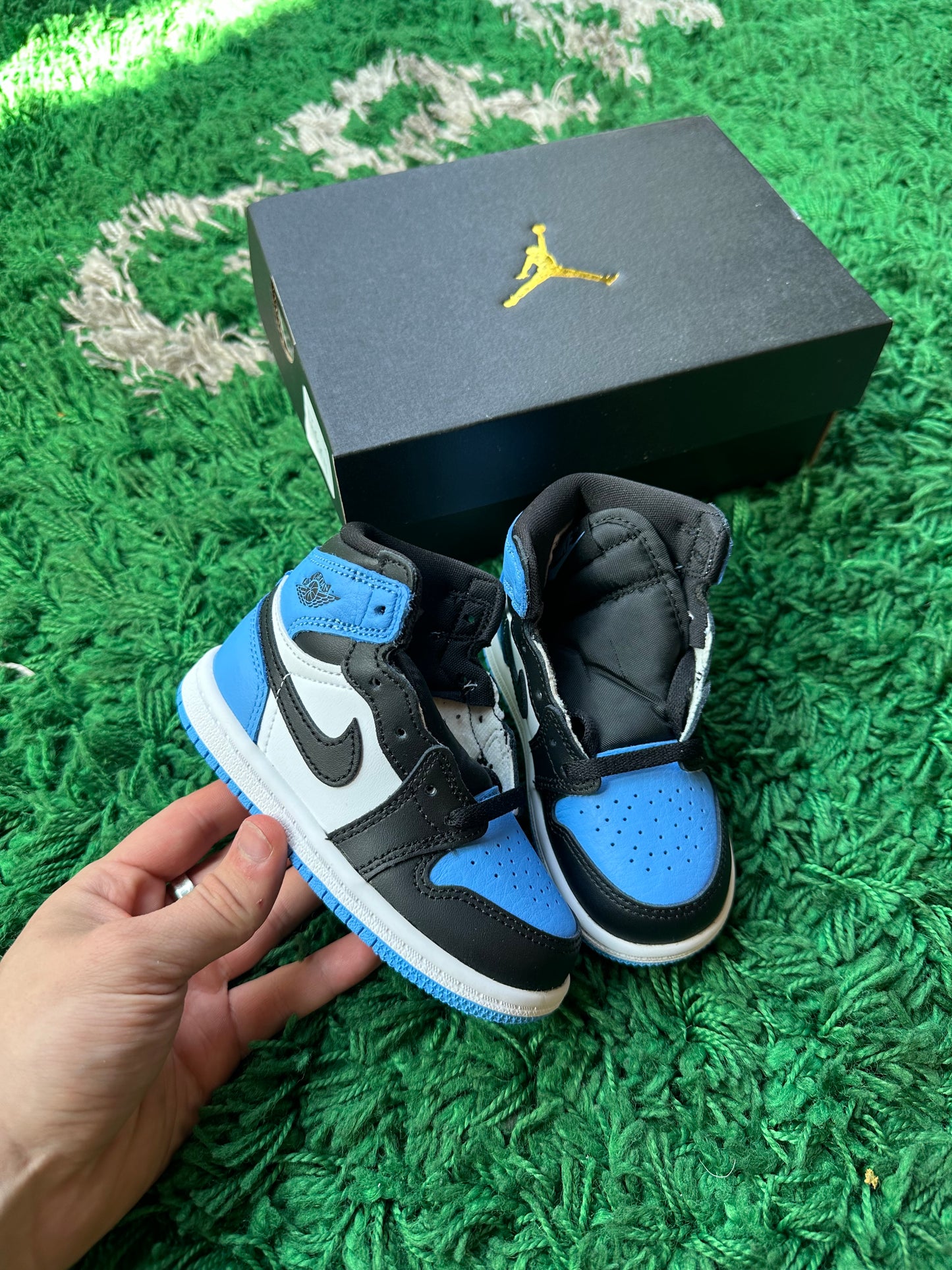 Jordan 1 High UNC Toe Toddler