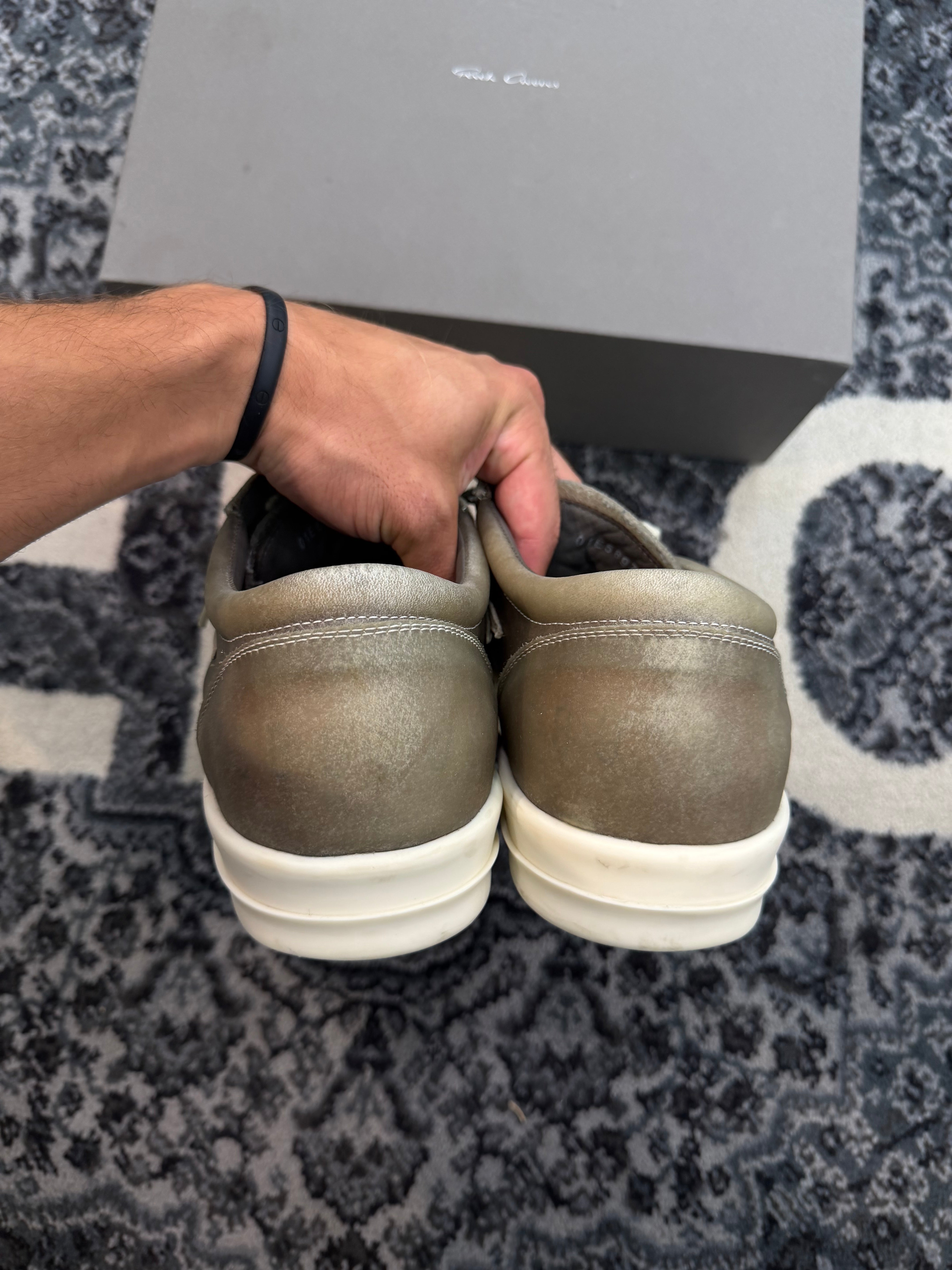 Rick Owen’s Sneakers Low “Milk”
