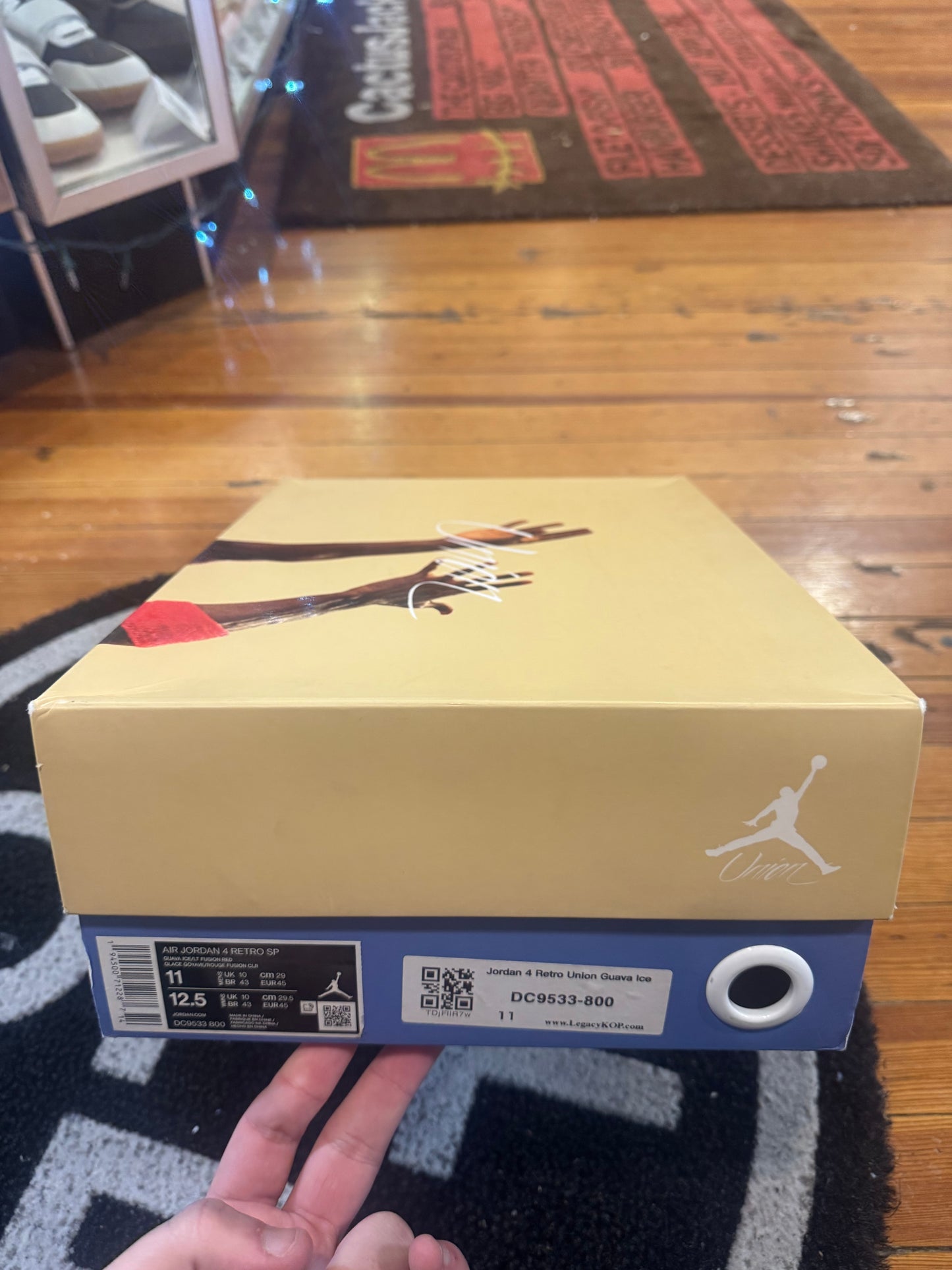 Jordan 4 Union “Guava Ice”