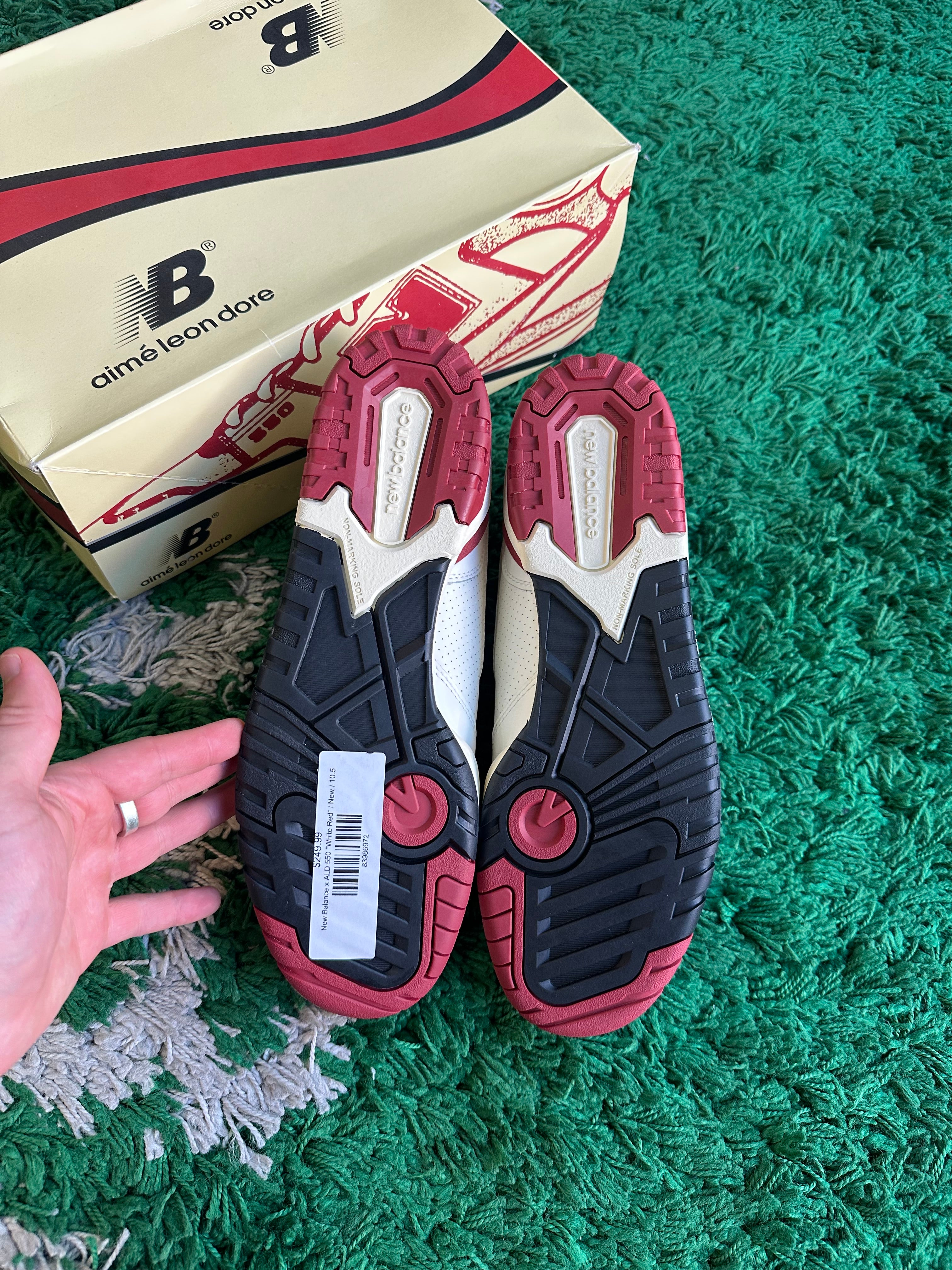 New Balance 550 “Aime Leon Dore White Red”