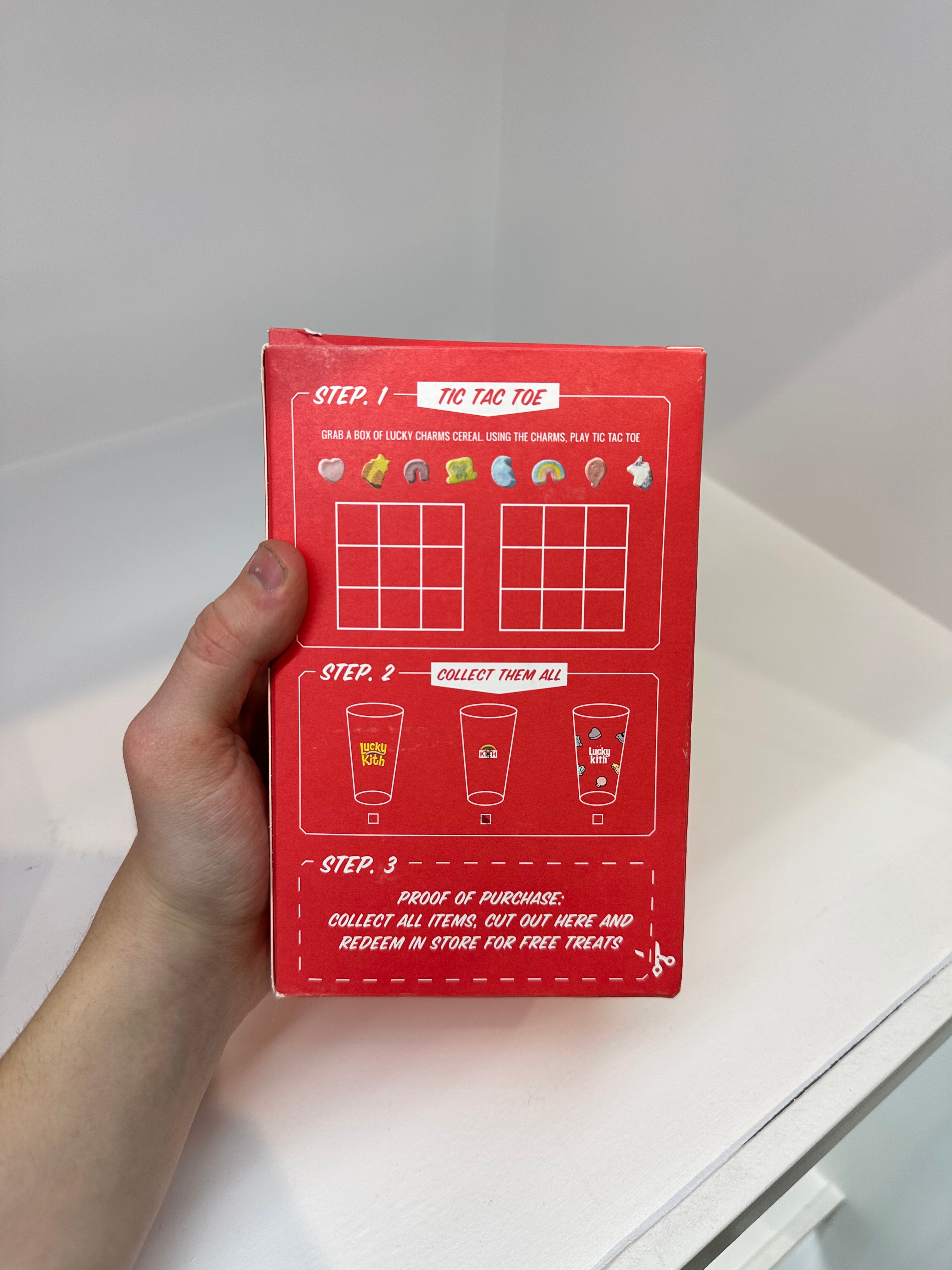 KITH Christmas Lucky Charms Glass Cup