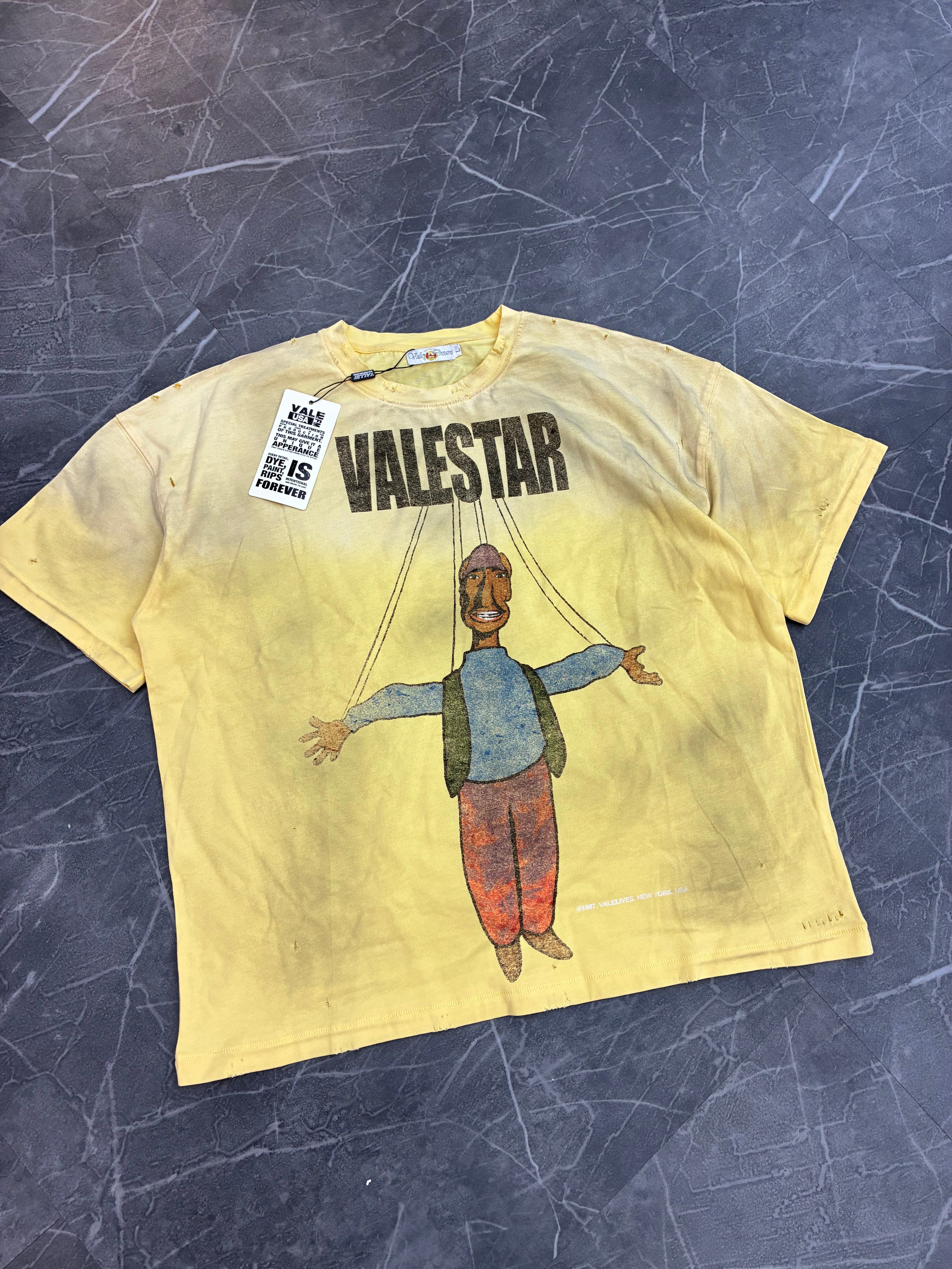 Vale Forever Valestar Yellow Tee