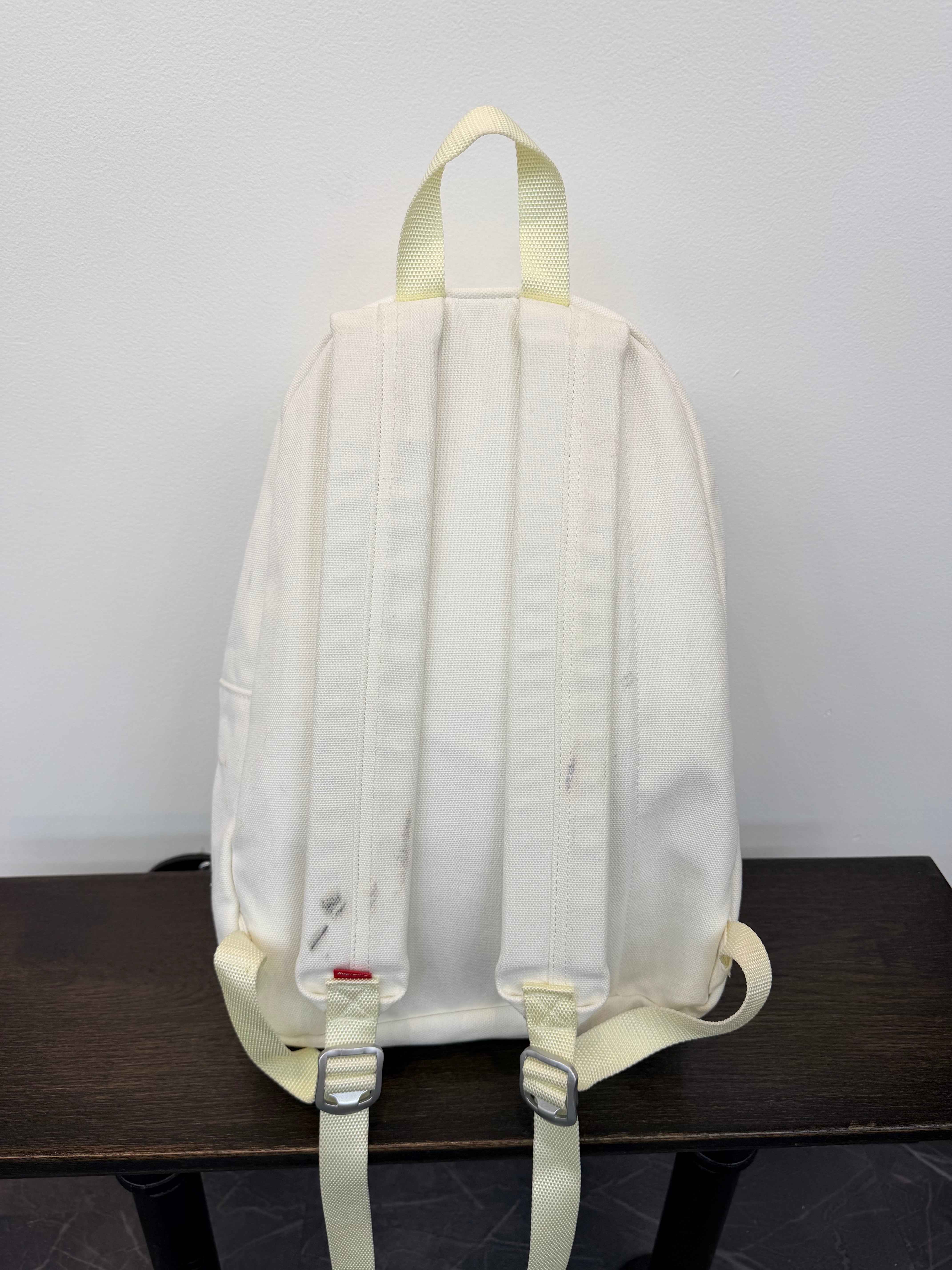 Supreme Canvas Backpack “White”