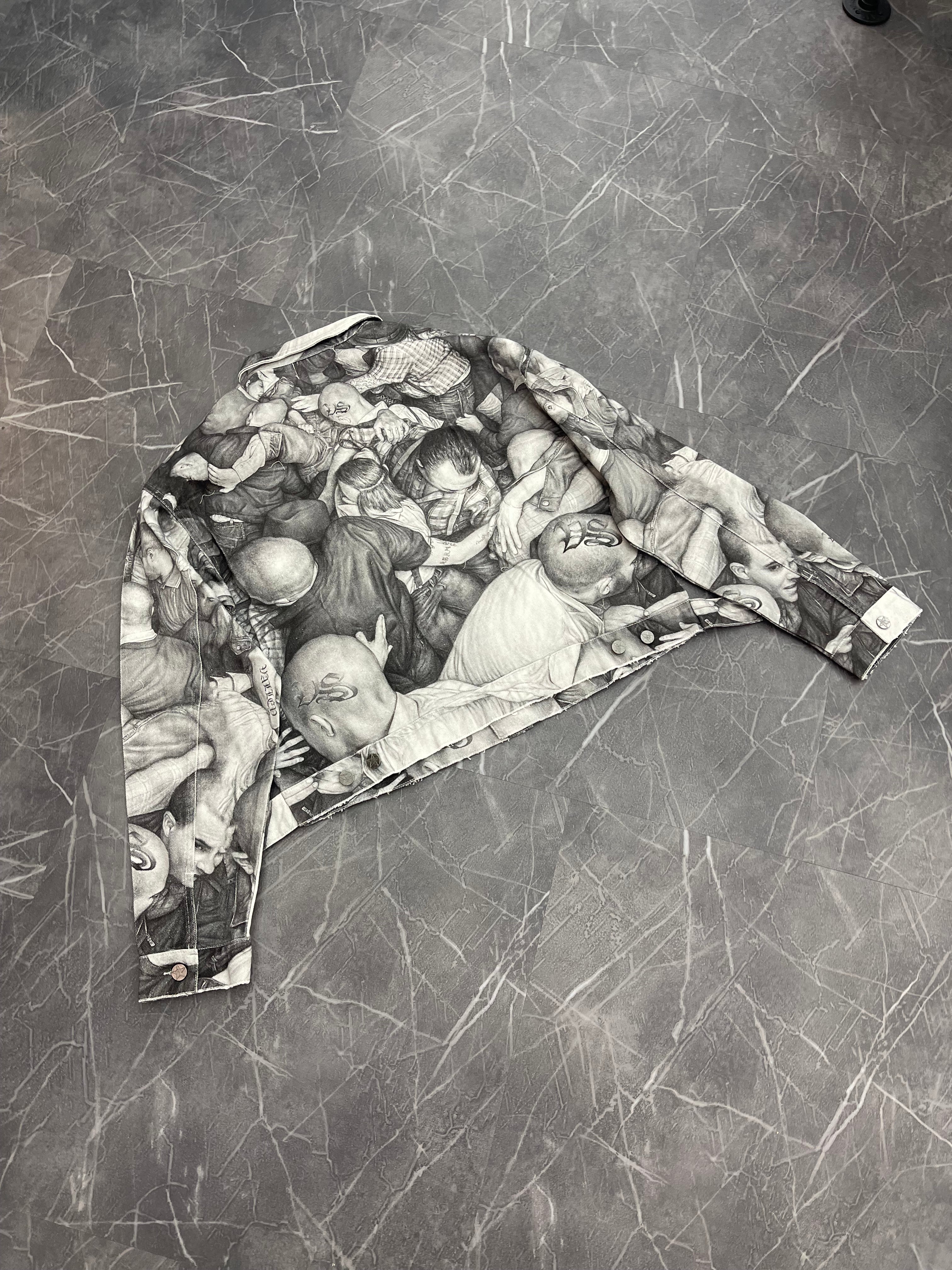 Vale Forever Moshpit Trucker Jacket x Dan Witz