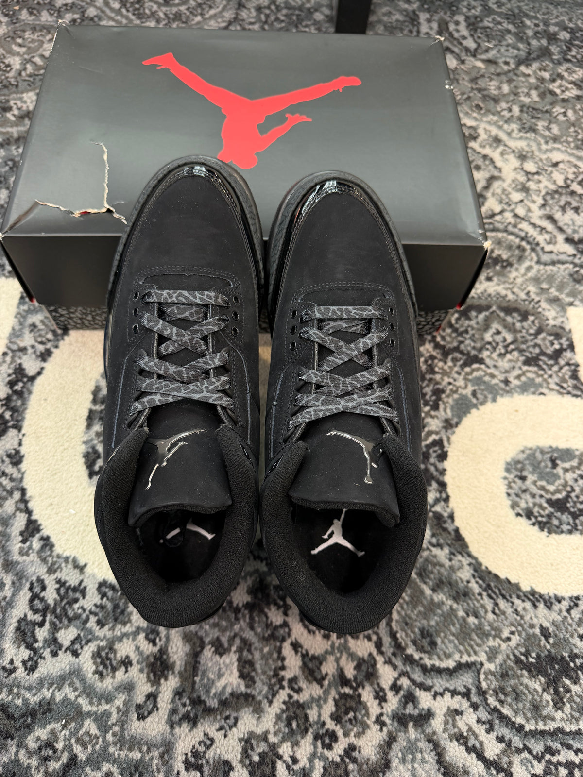 Jordan 3 “Black Cat”