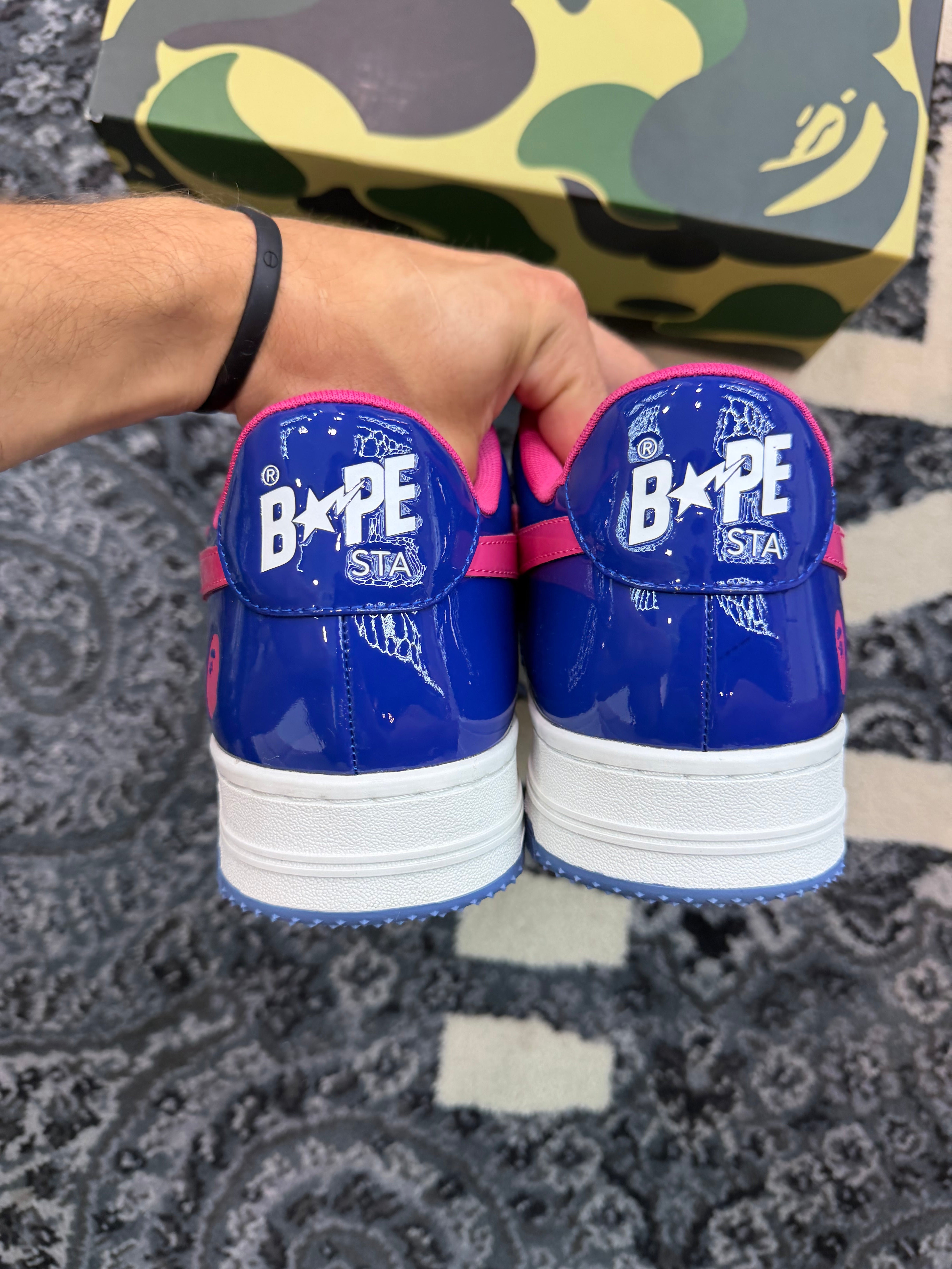 Bapesta Air Force “Cotton Candy”