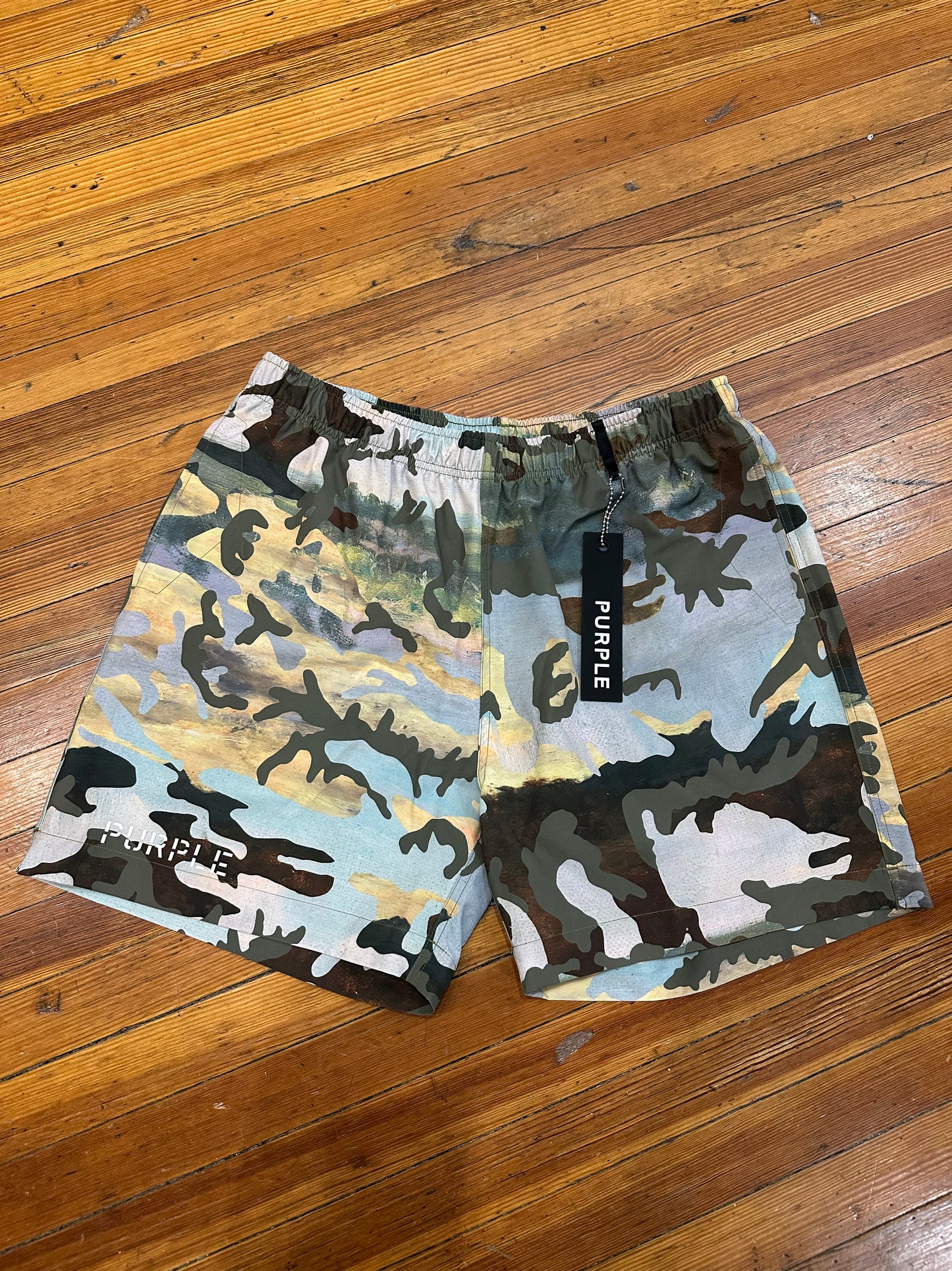 Purple Brand Shorts “Camo”
